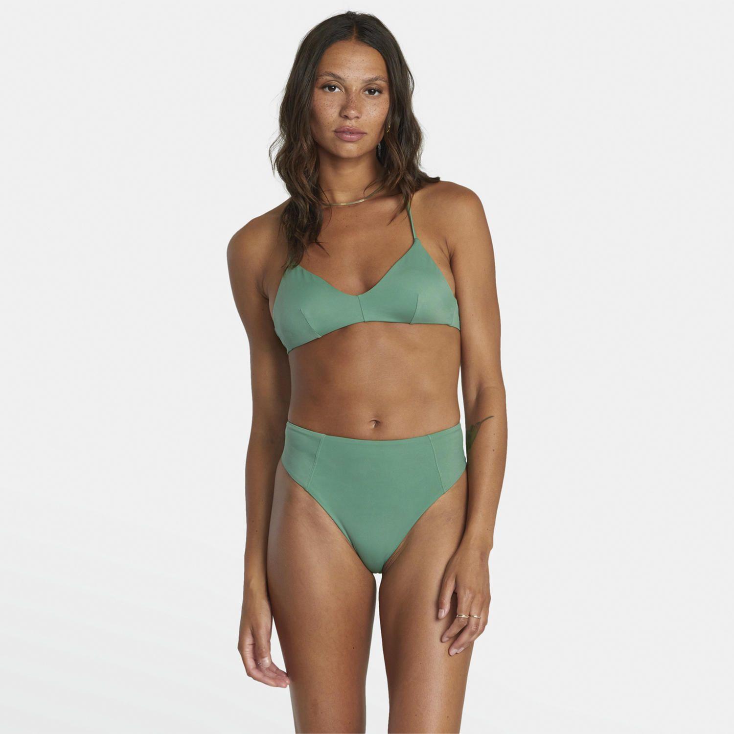 Bikini Sostén Mujer Solid Crossback J Verde-2