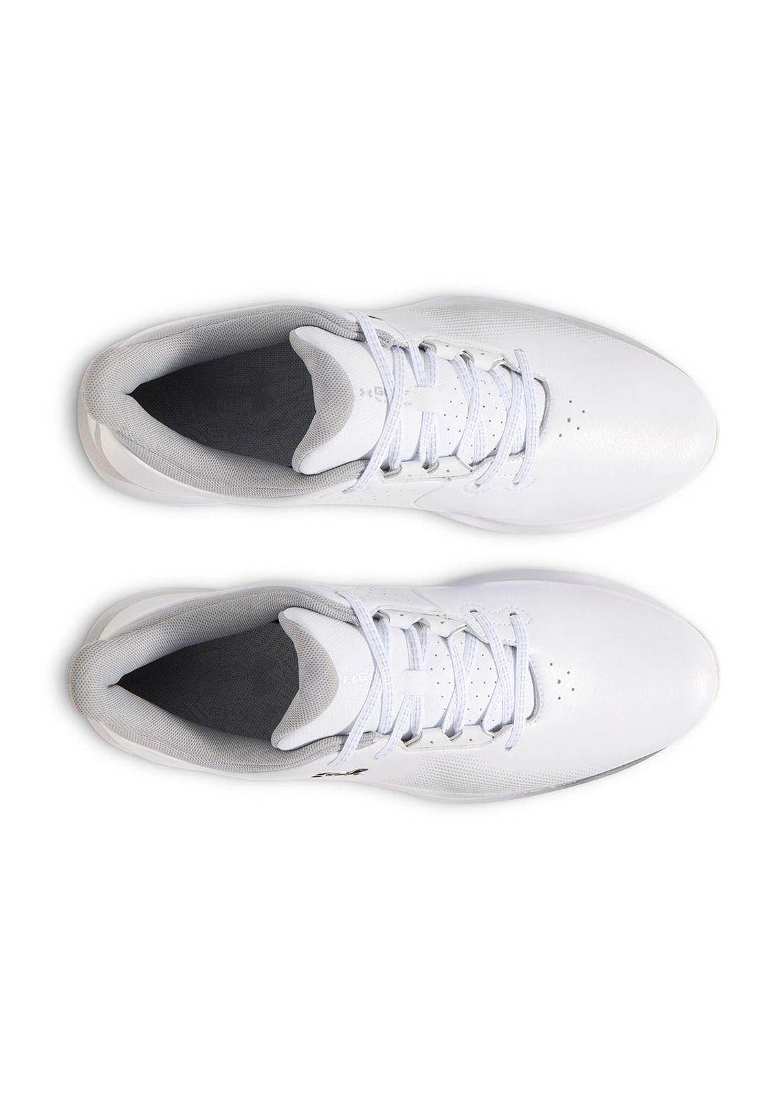 Zapatillas drive fade golf blanco hombre-4