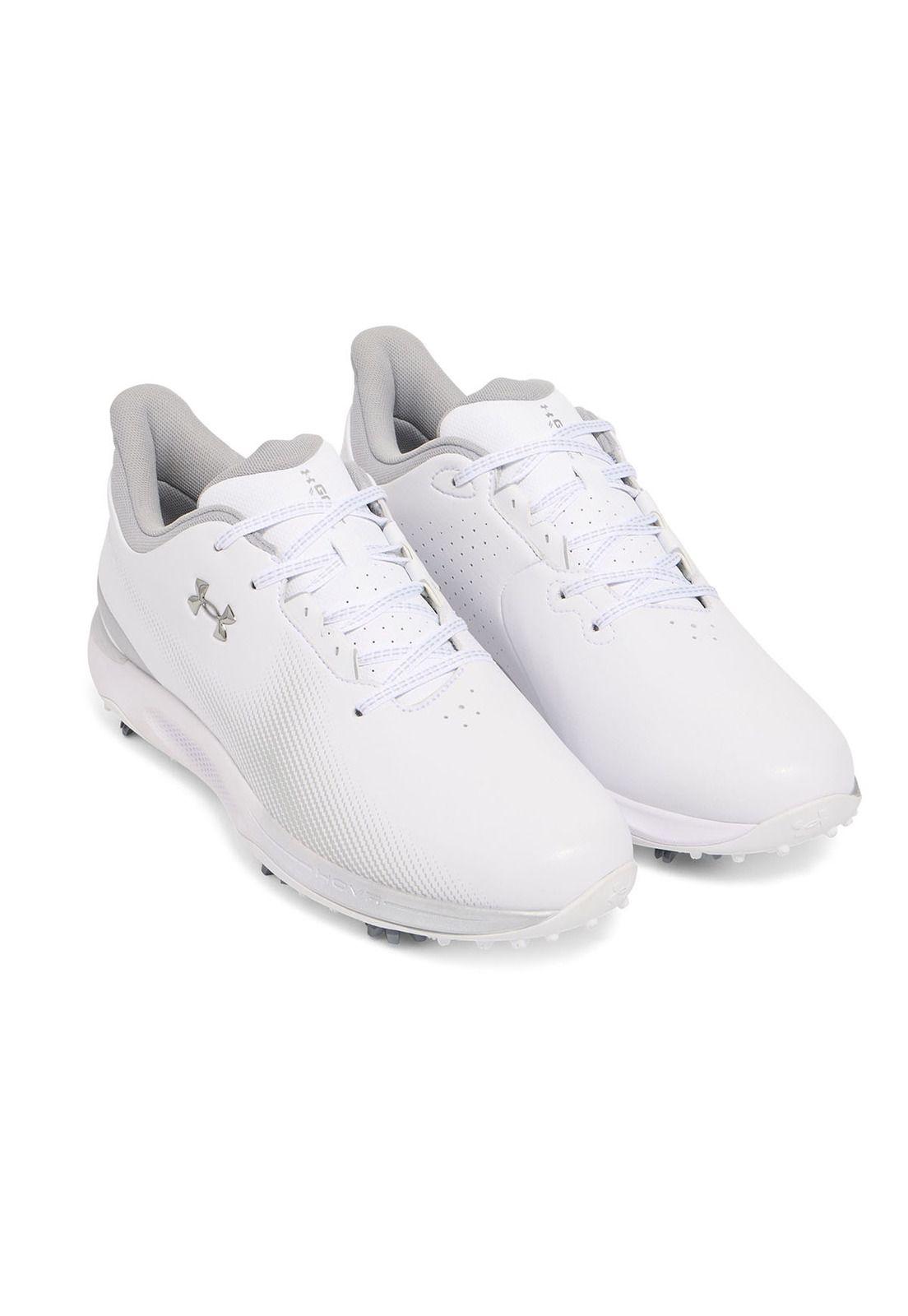 Zapatillas drive fade golf blanco hombre-5