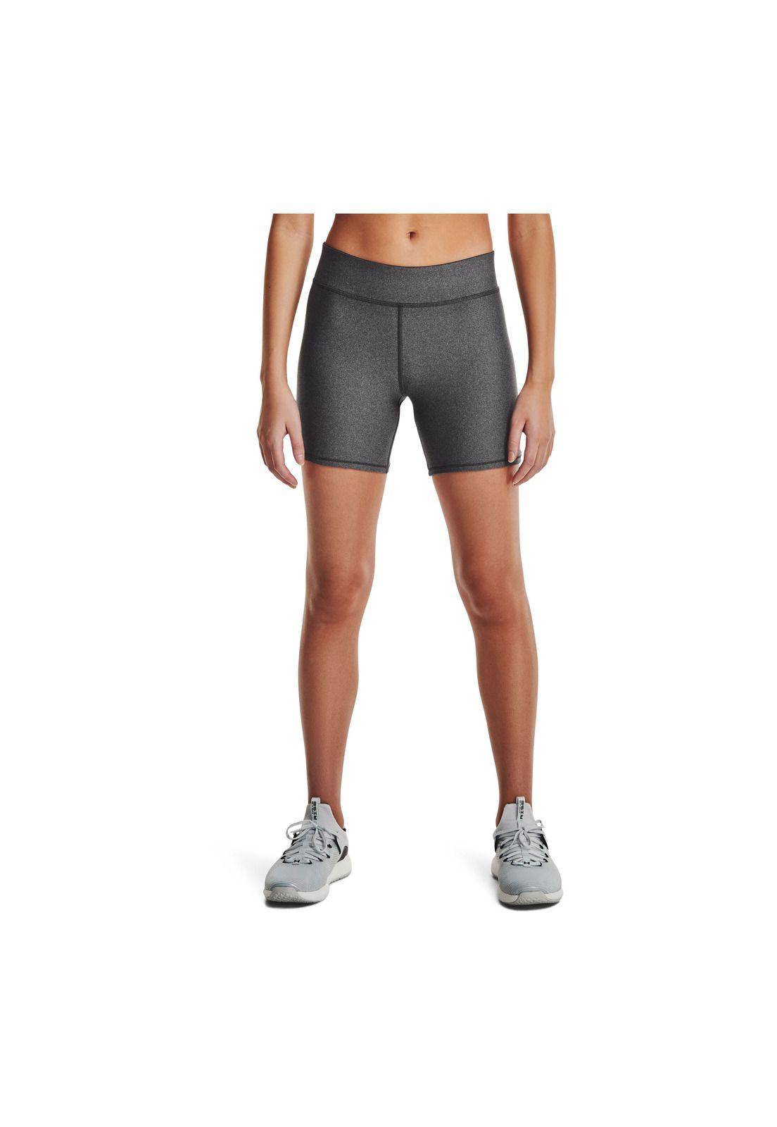 Short Mujer Hg Armour Mid Rise M Gris-2