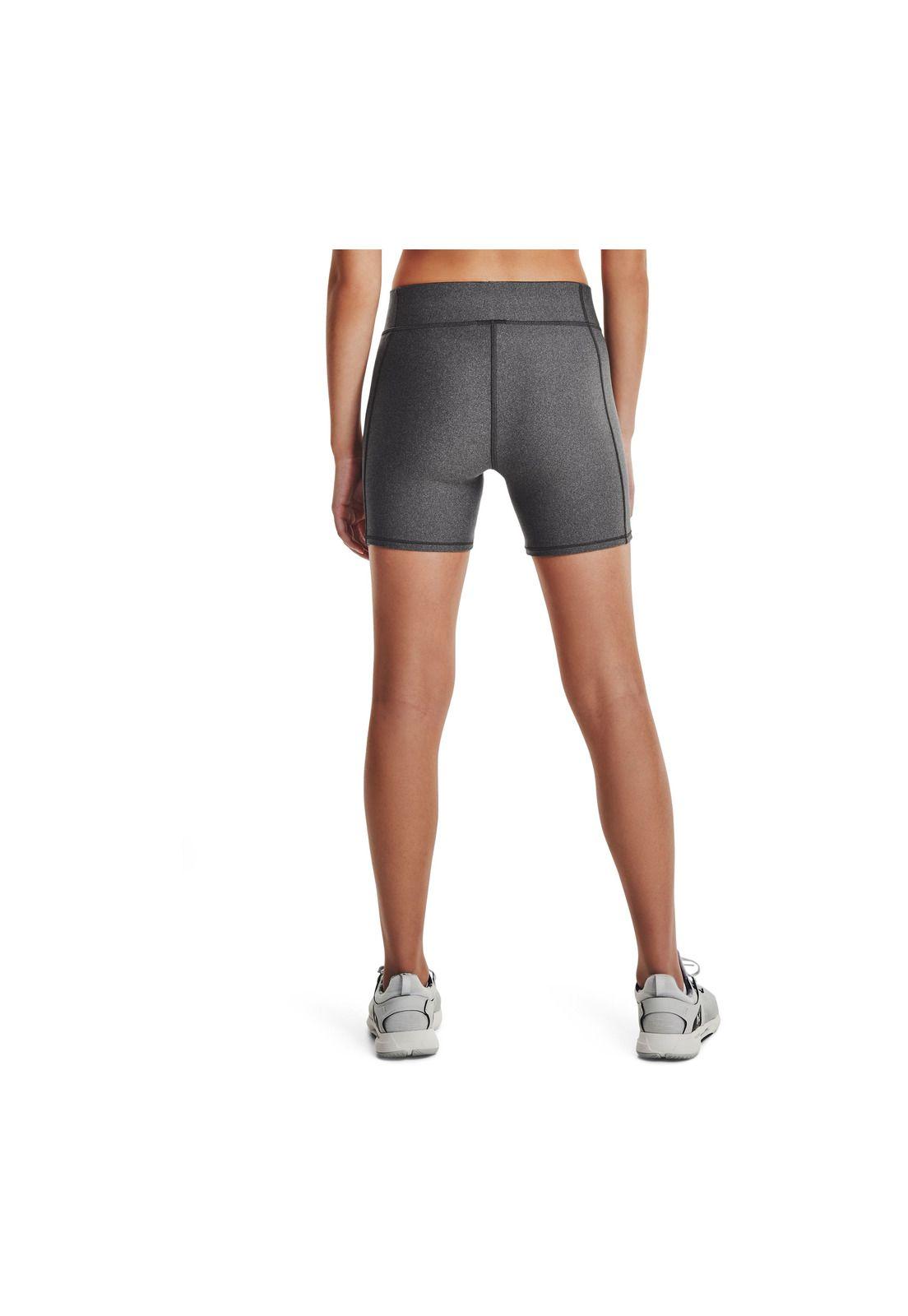 Short Mujer Hg Armour Mid Rise M Gris-4