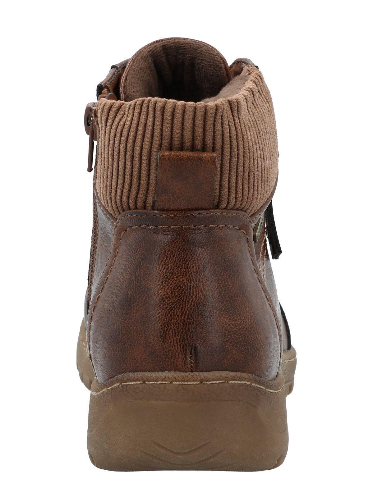 Botín Mujer Elsa 2 Café-6