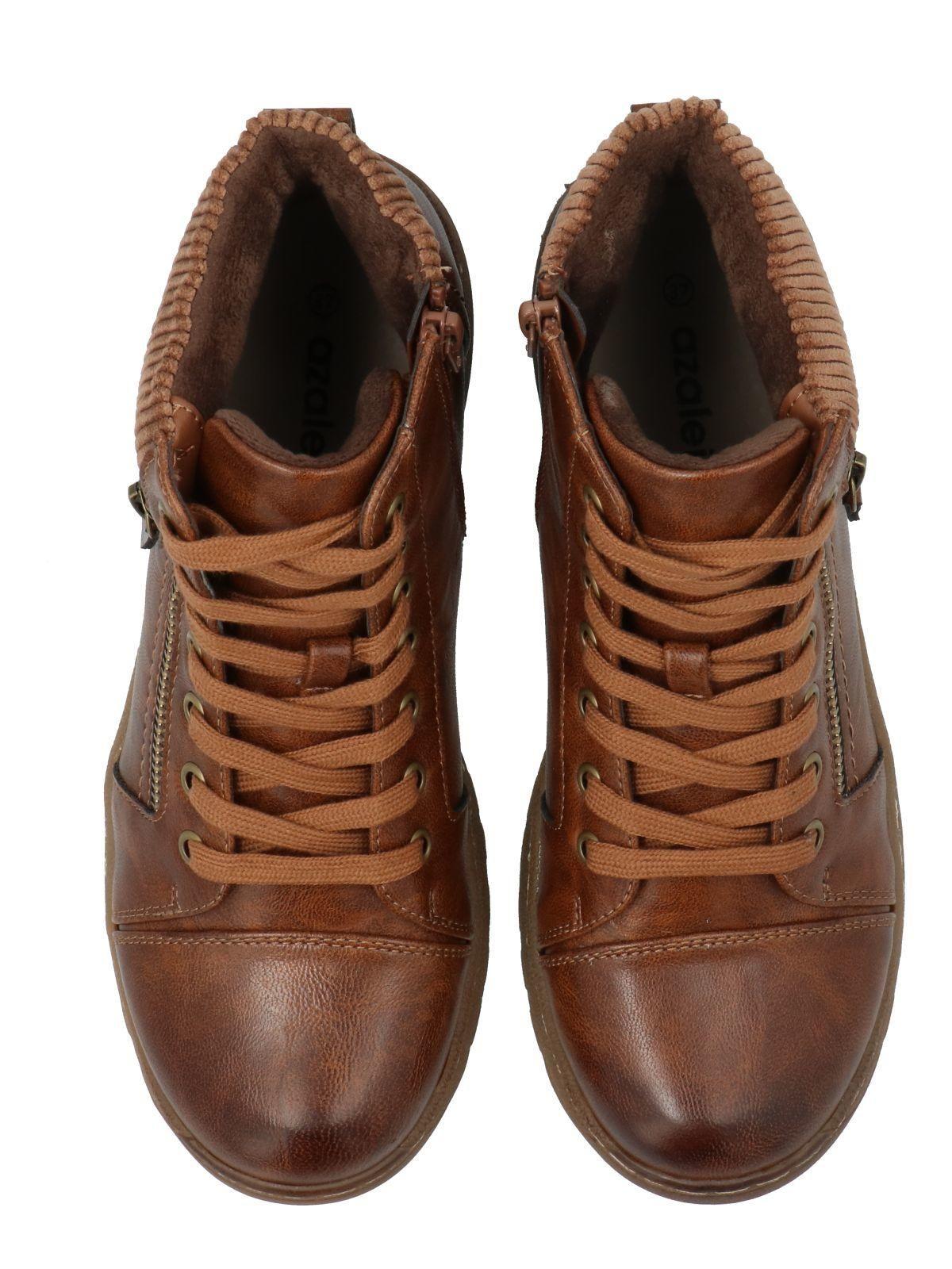 Botín Mujer Elsa 2 Café-7