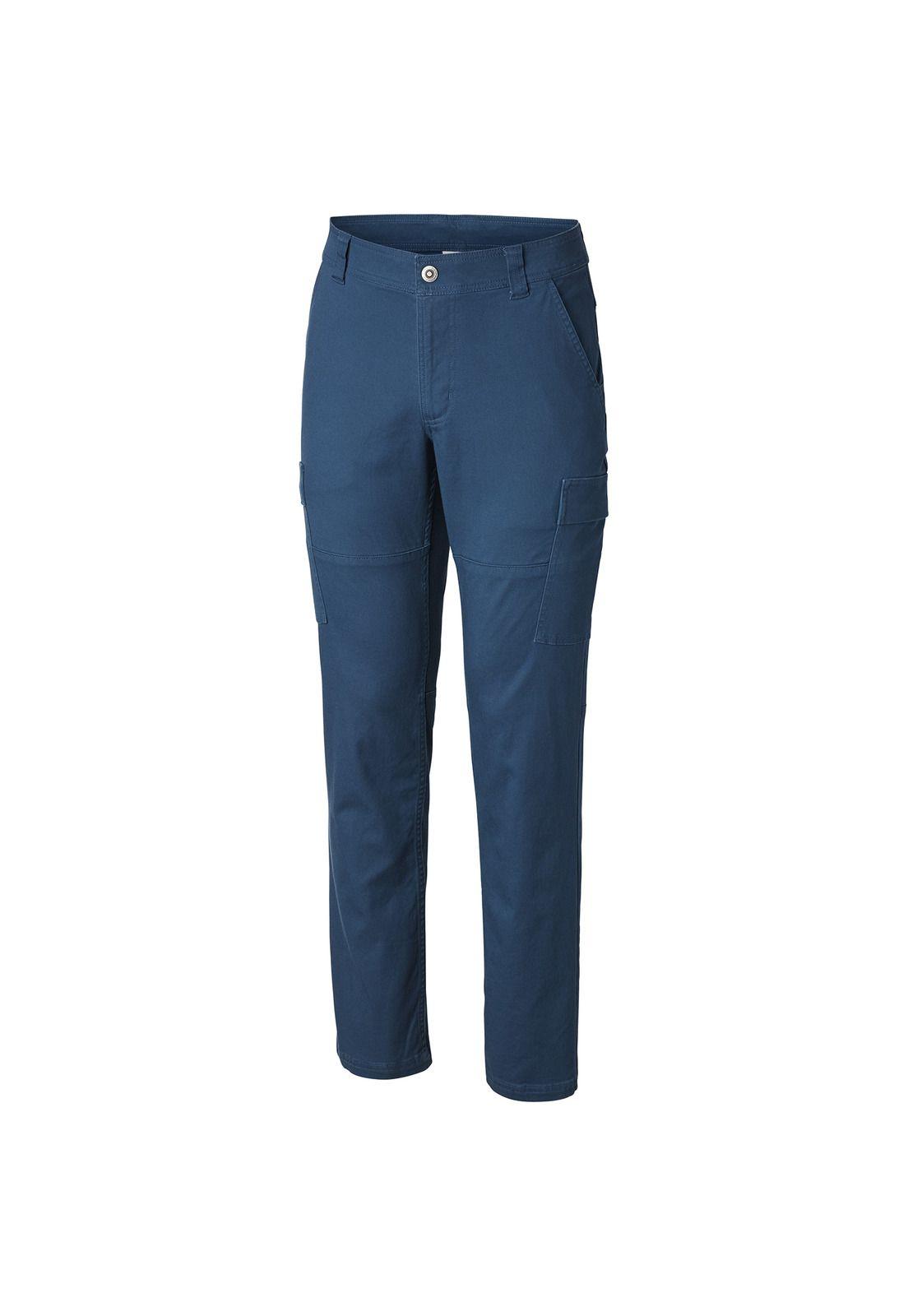 Pantalón Hombre Ultimate Roc Flex Algodon Azul-0