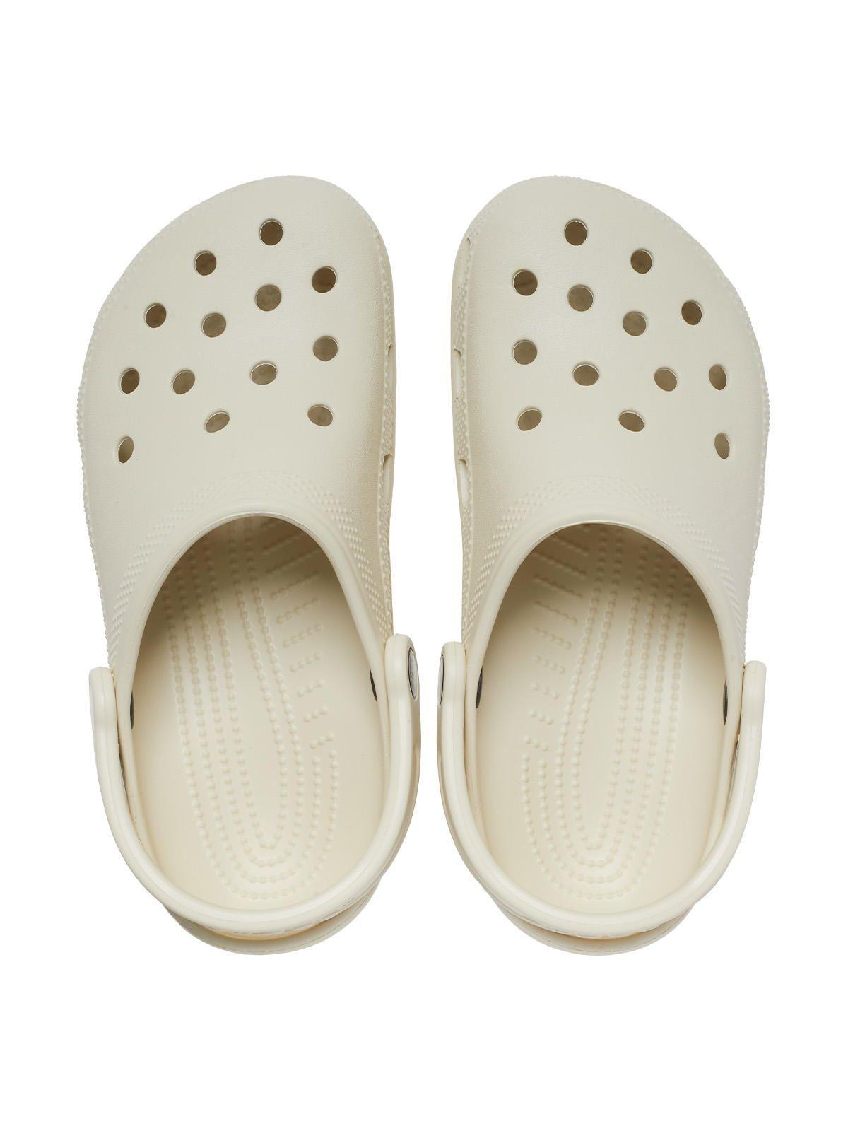 Zueco Crocs Mujer Classic Clog Beige-4