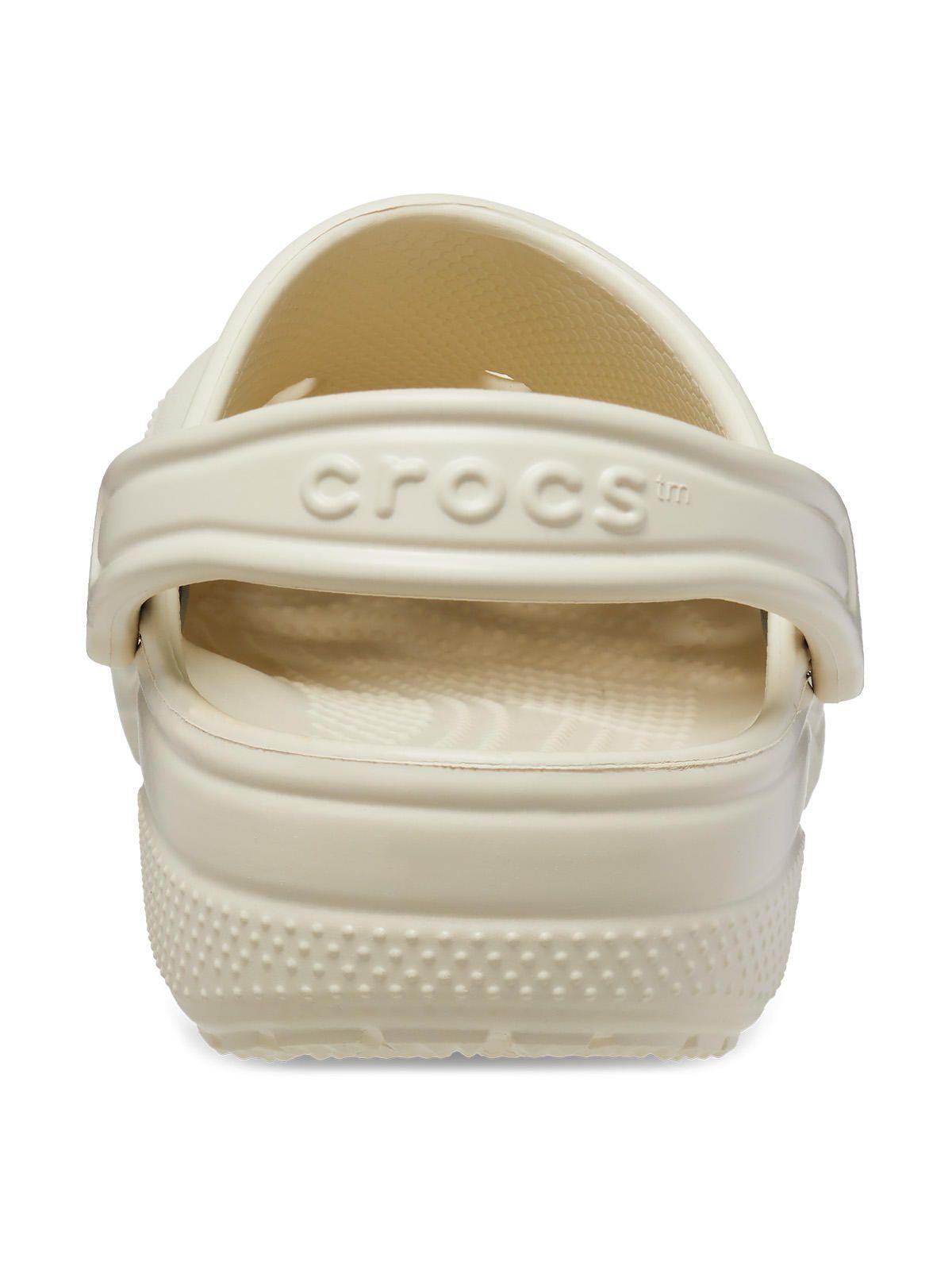 Zueco Crocs Mujer Classic Clog Beige-7