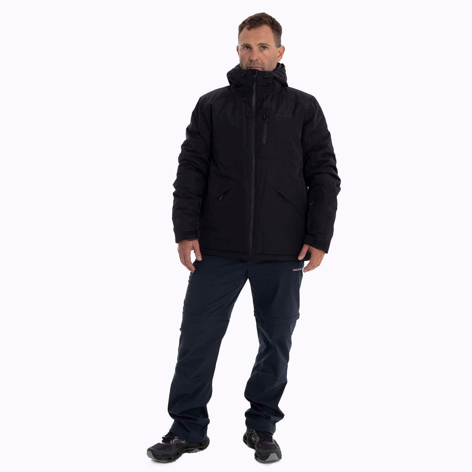 Parka Hombre Misisipi 3 In 1 Negro Merrell-2
