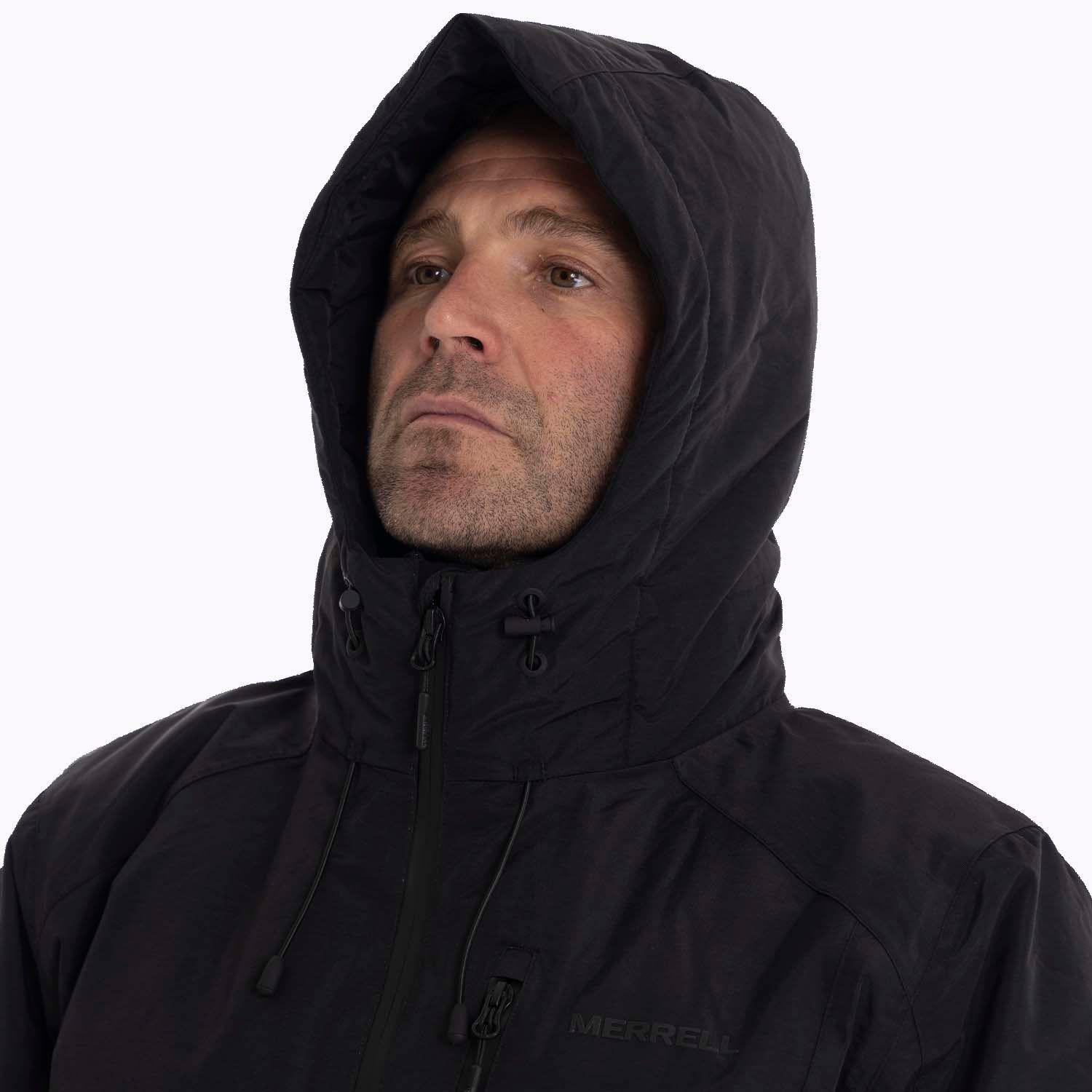 Parka Hombre Misisipi 3 In 1 Negro Merrell-4
