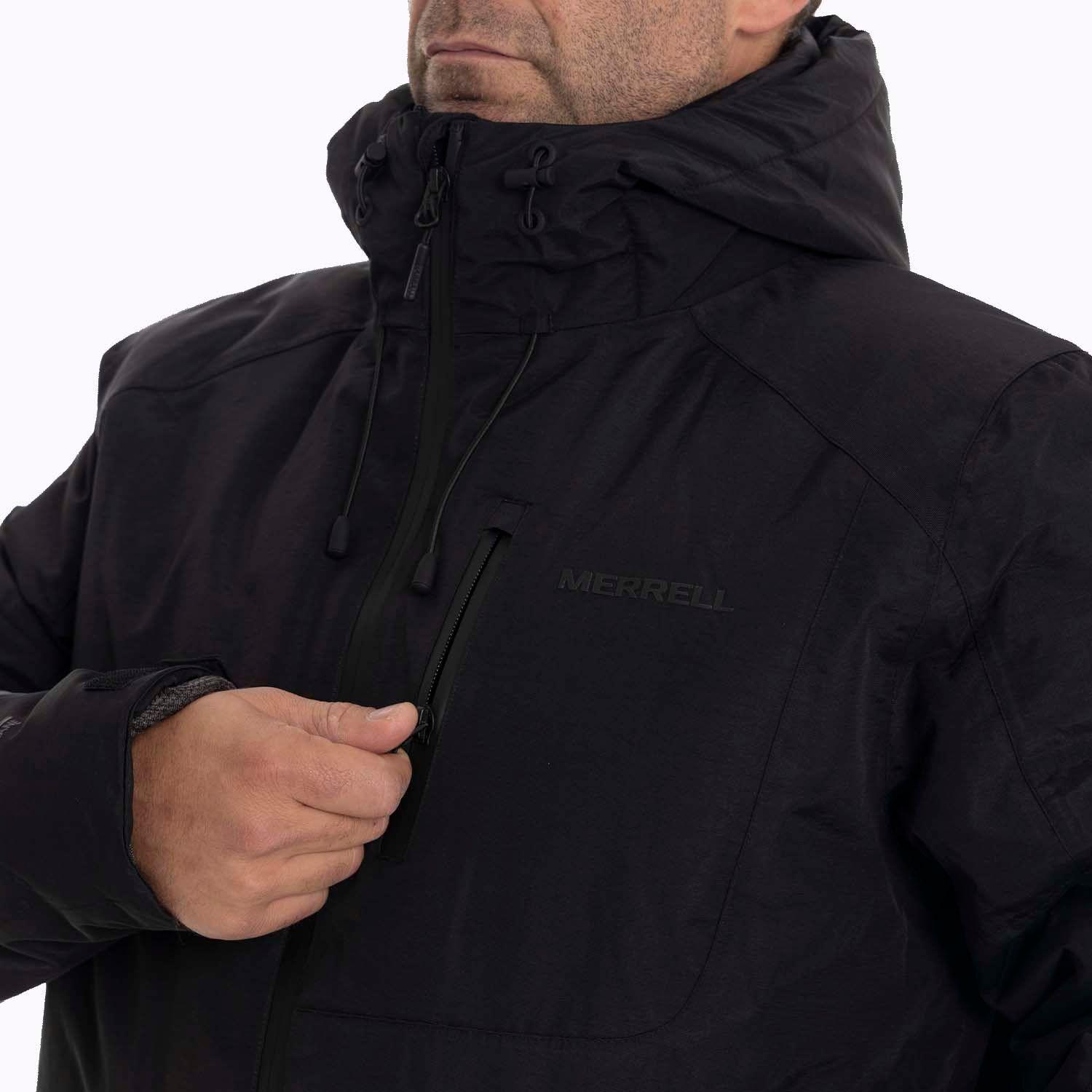 Parka Hombre Misisipi 3 In 1 Negro Merrell-6