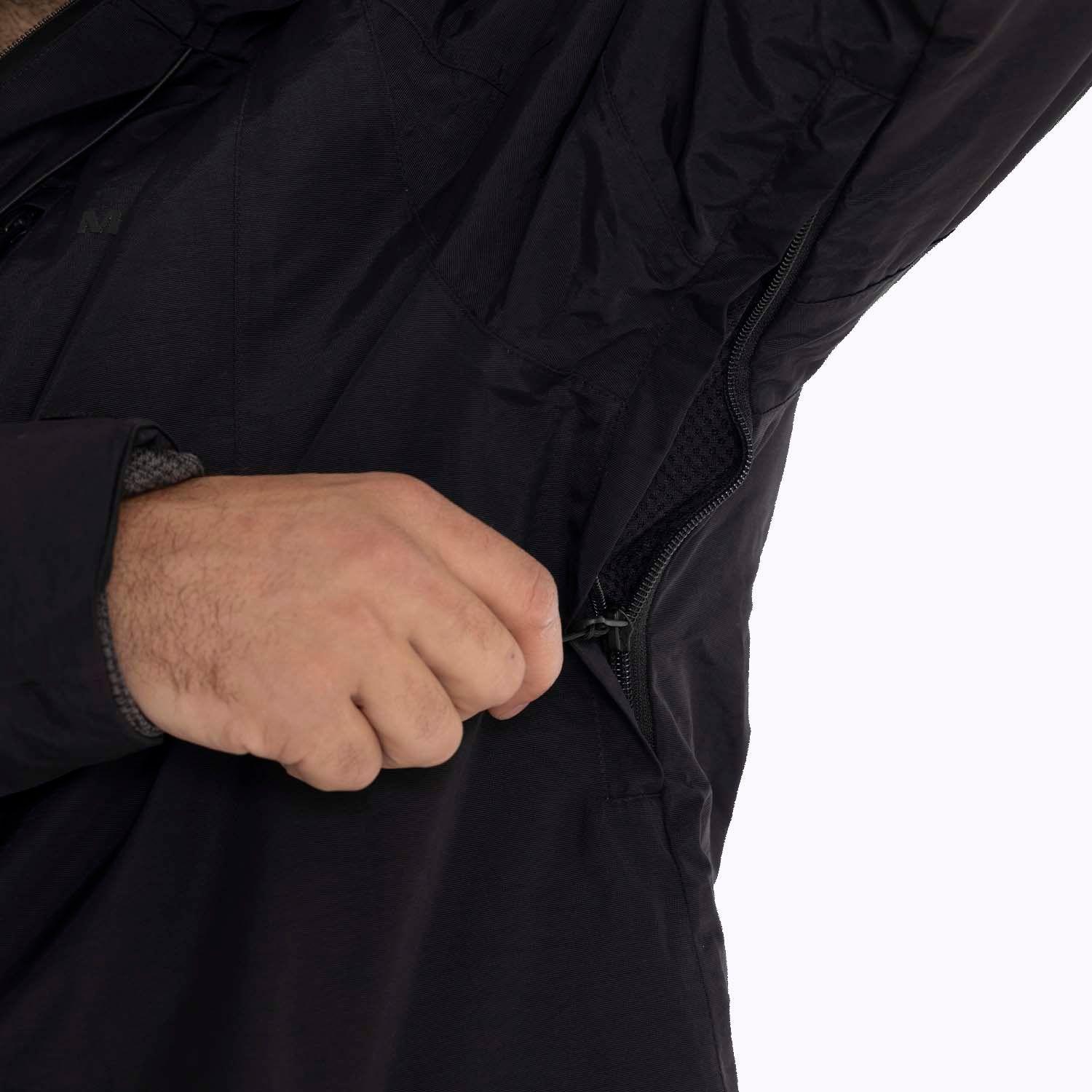Parka Hombre Misisipi 3 In 1 Negro Merrell-9