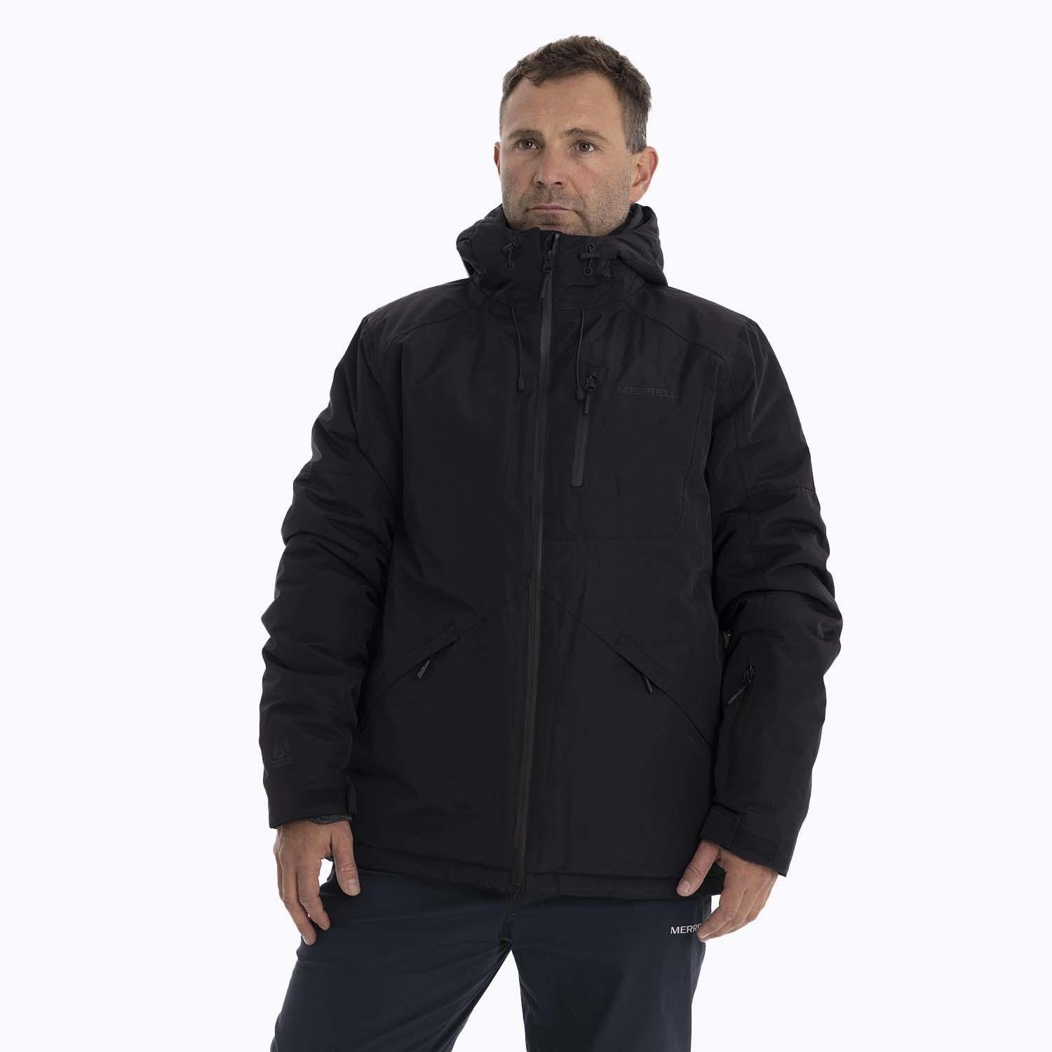 Parka Hombre Misisipi 3 In 1 Negro Merrell-1