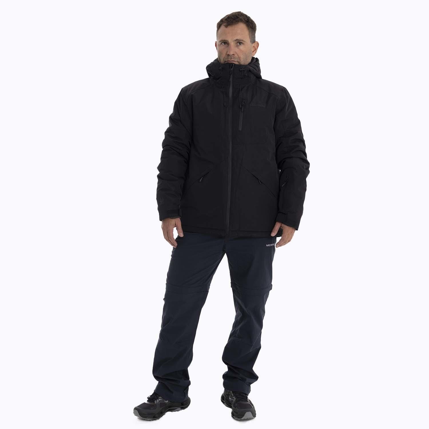 Parka Hombre Misisipi 3 In 1 Negro Merrell-2