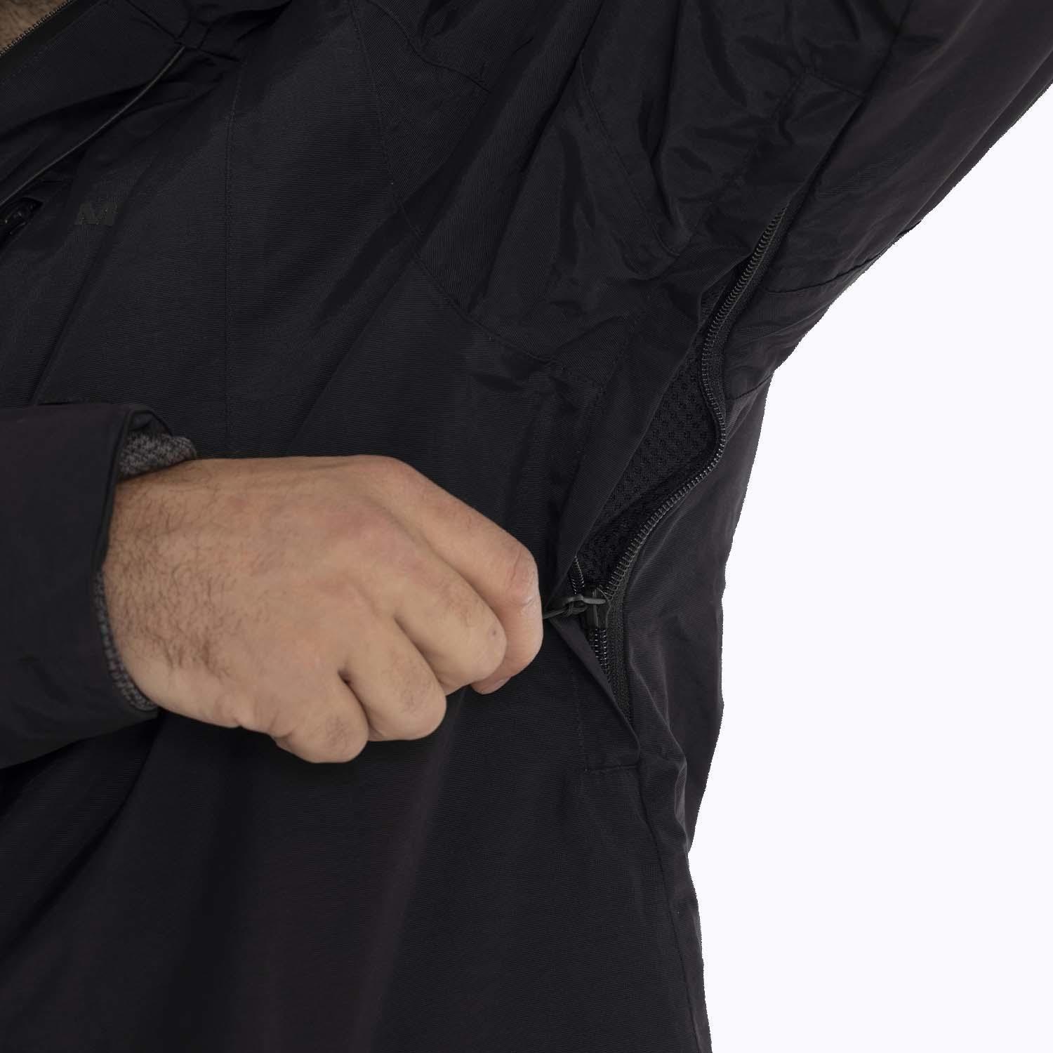 Parka Hombre Misisipi 3 In 1 Negro Merrell-9