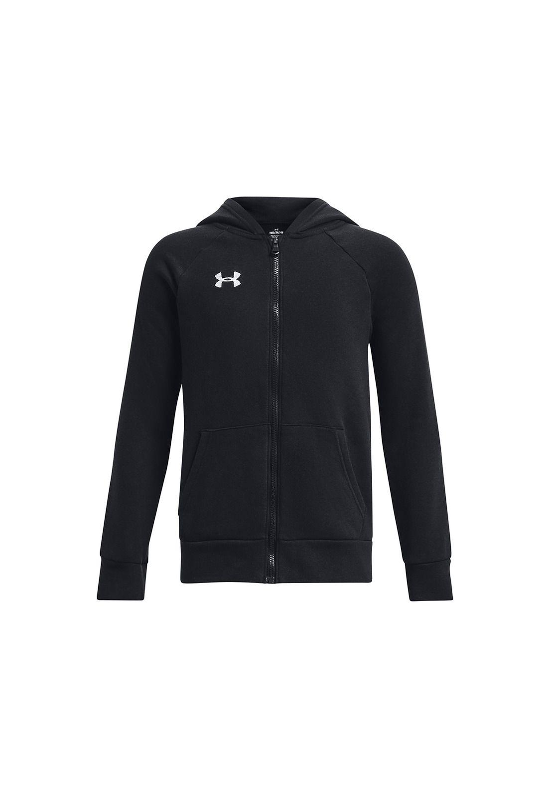 Polerón UA Rival Fleece para Niño Negro-0