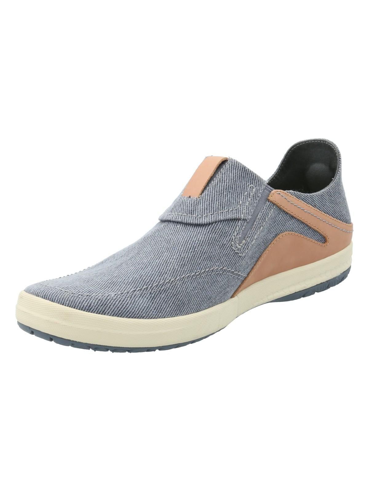 Zapatilla Algodón Orgánico Hombre Noosa Azul-4