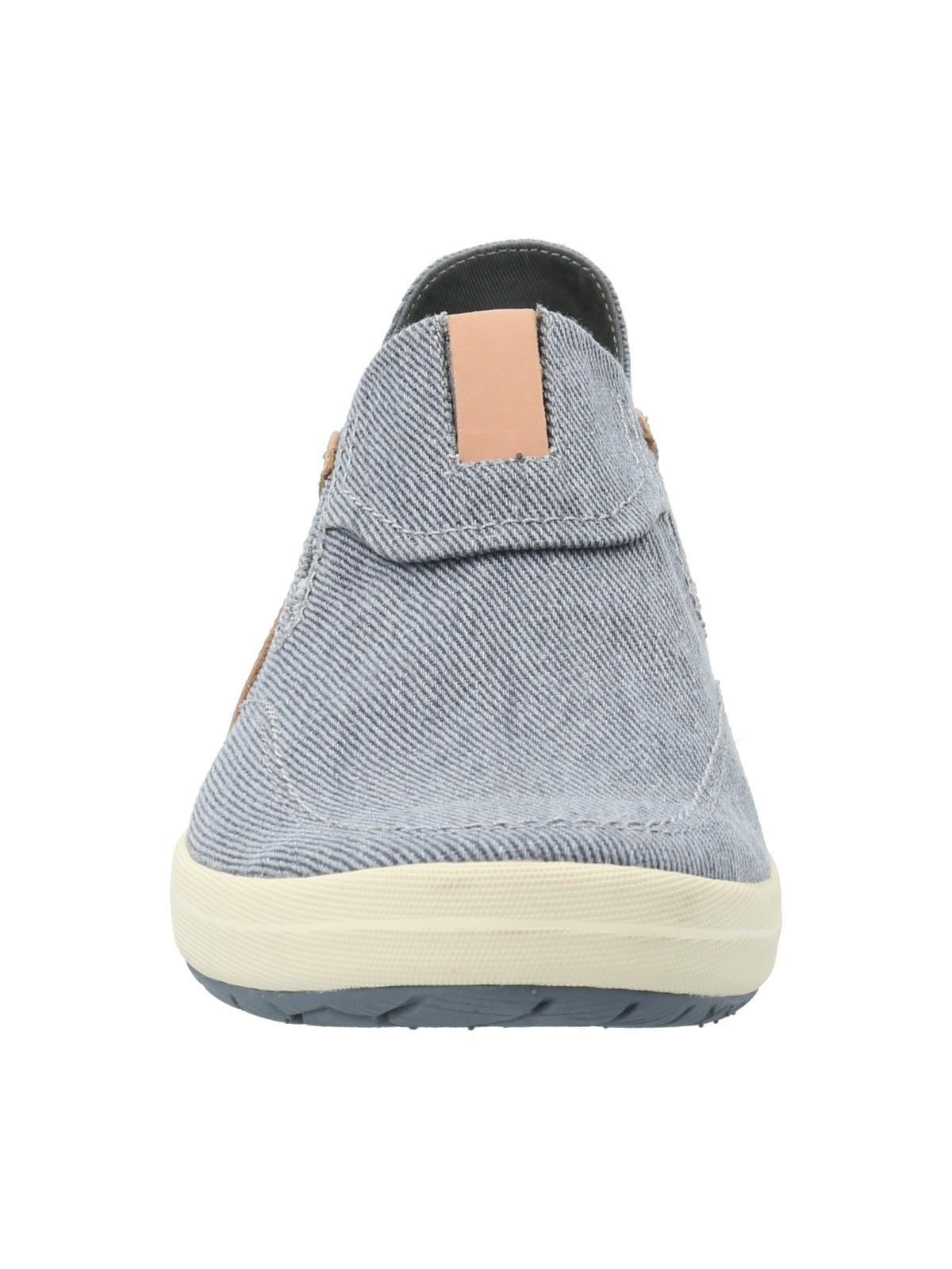 Zapatilla Algodón Orgánico Hombre Noosa Azul-3