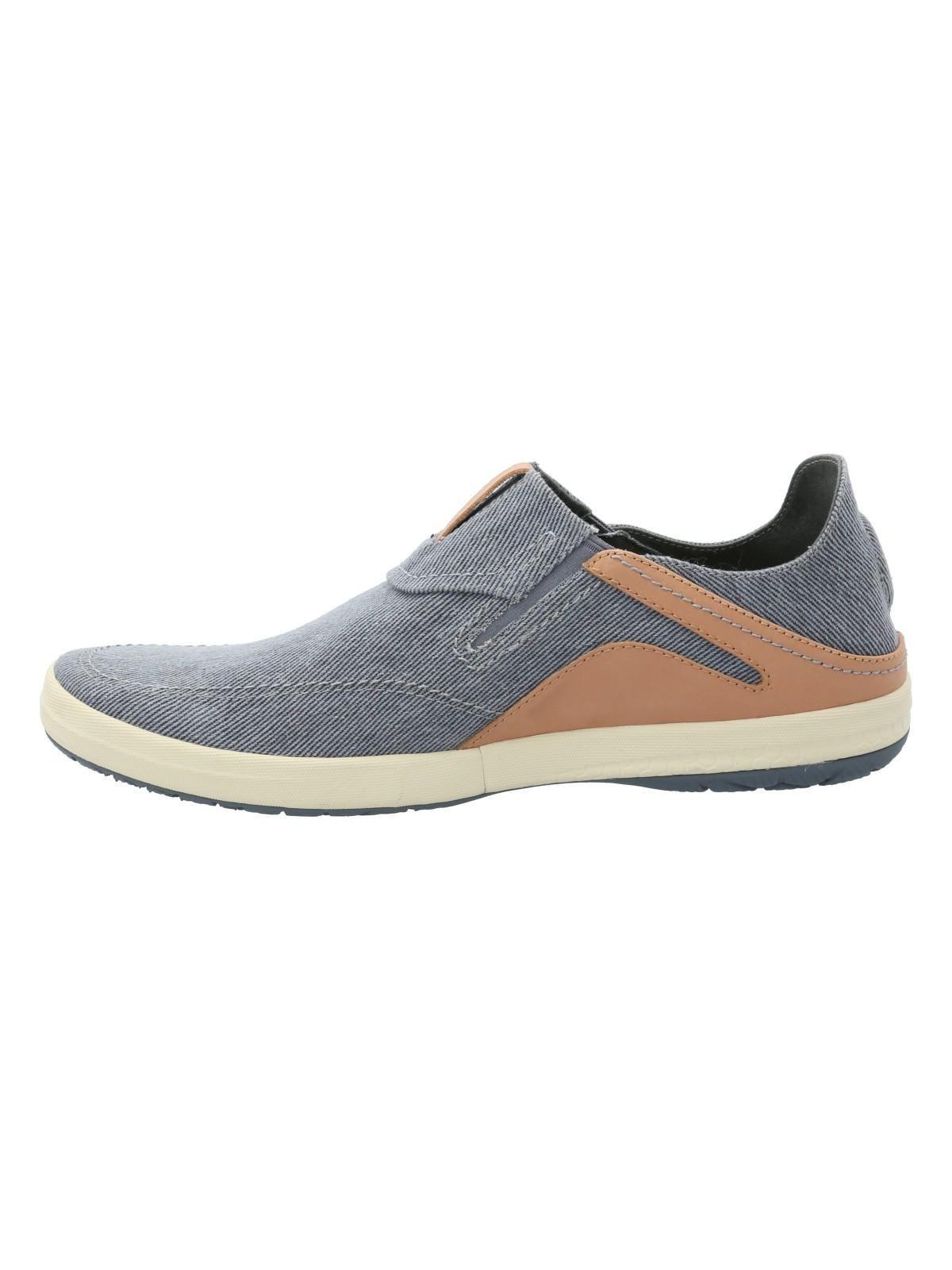 Zapatilla Algodón Orgánico Hombre Noosa Azul-5