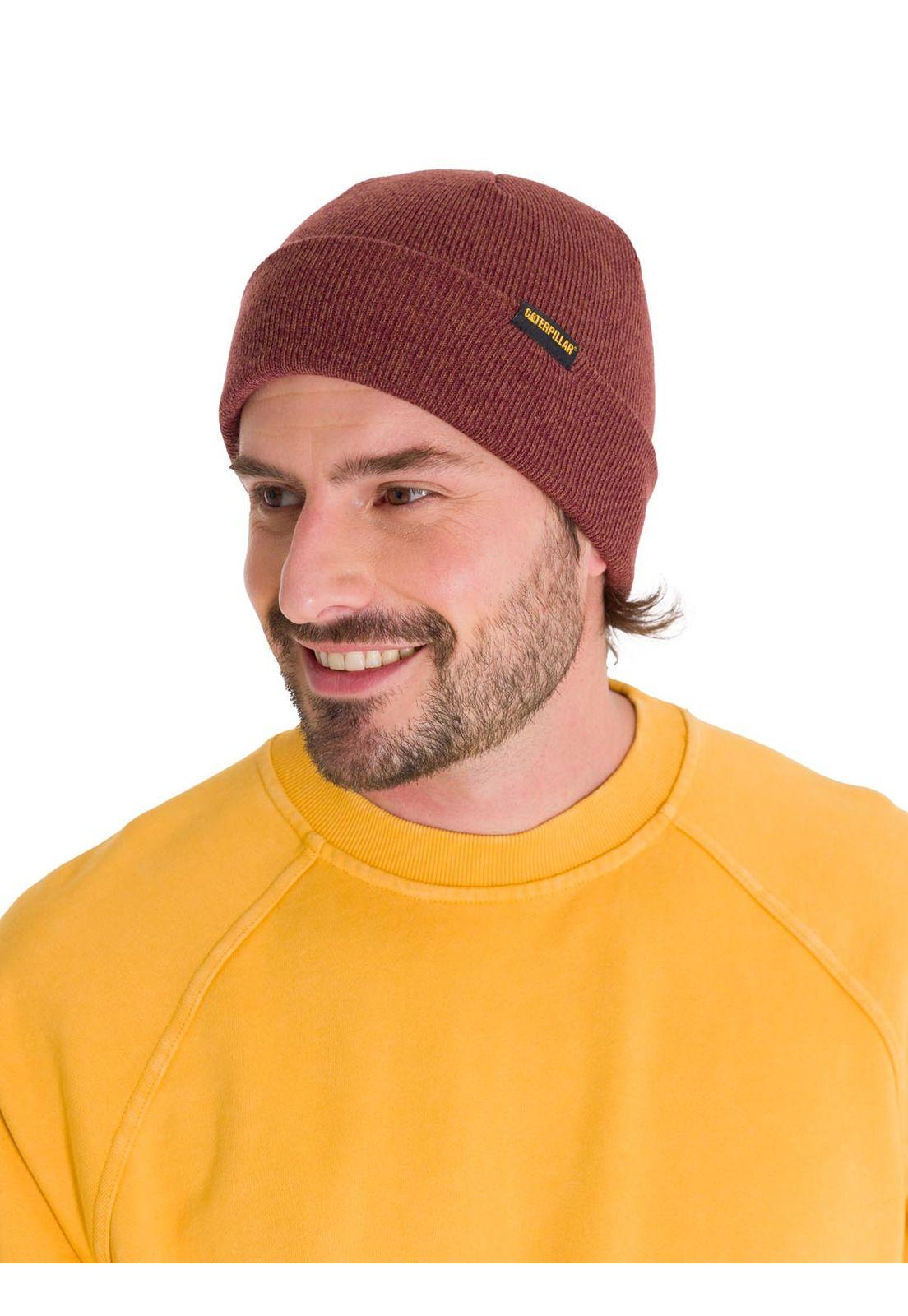 Gorro Foundation Knit Hombre Burdeo-0