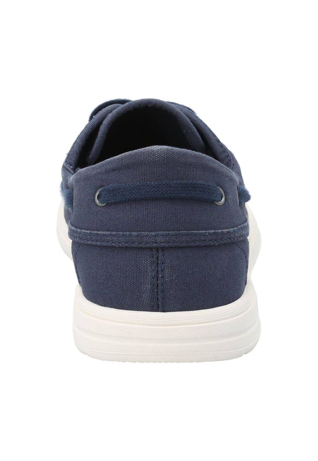 Zapatilla Algodón Hombre Norris Azul-6