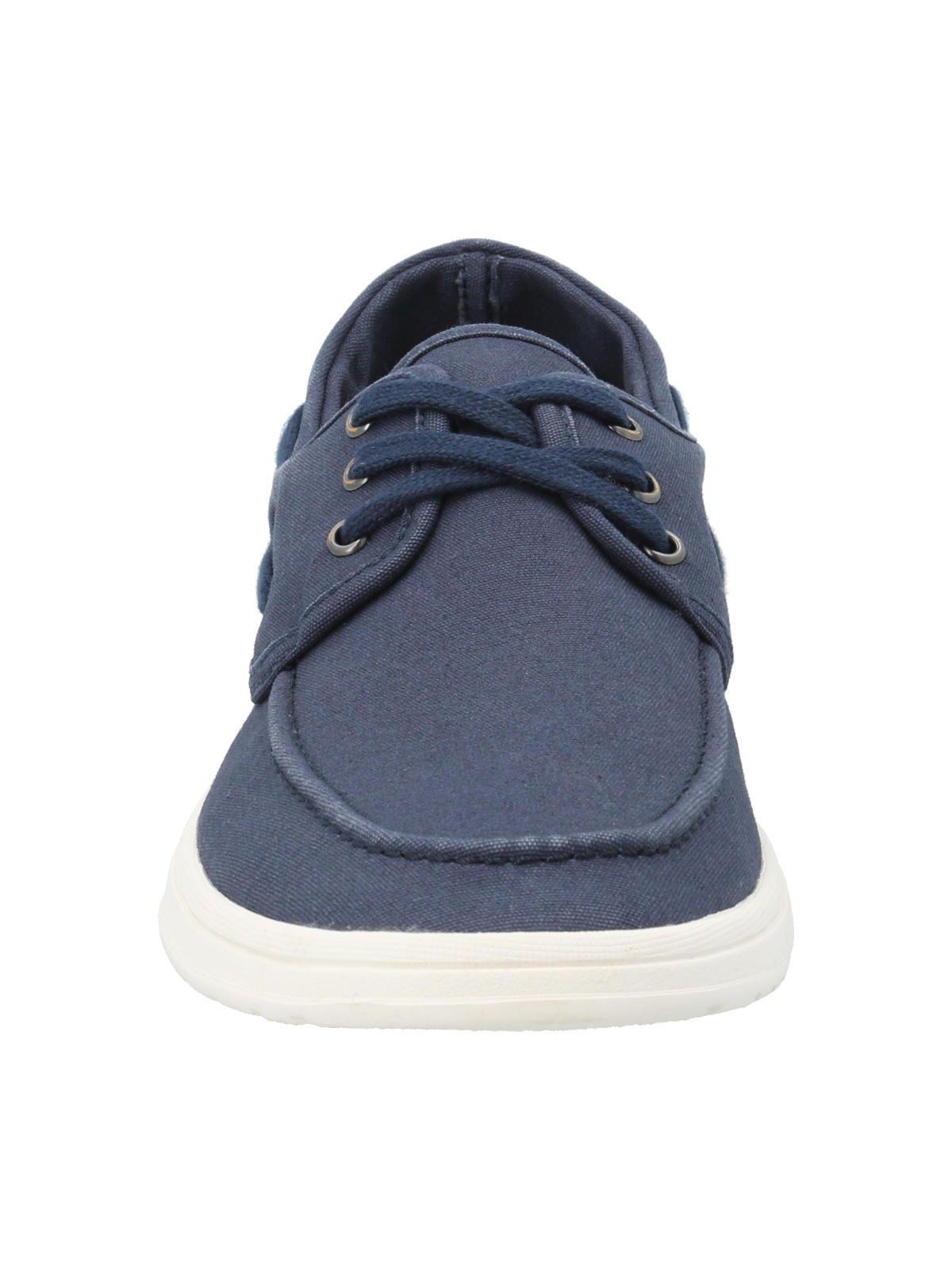 Zapatilla Algodón Hombre Norris Azul-3