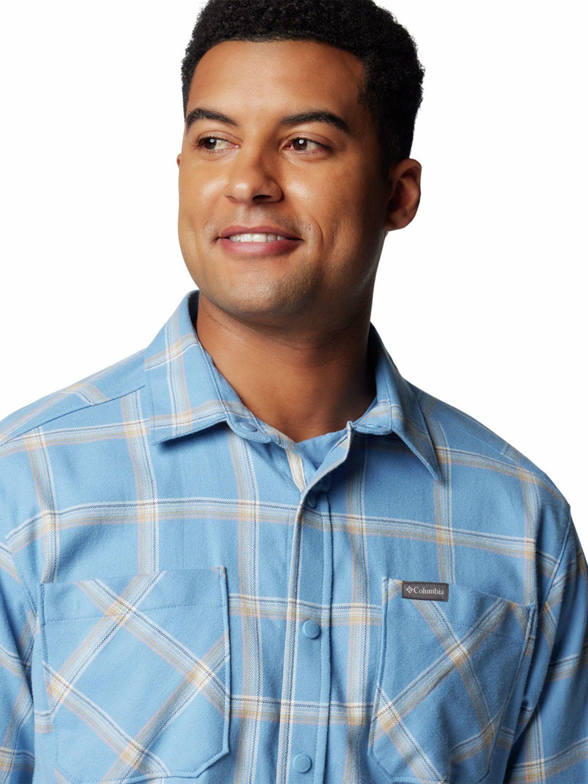 Camisa Hombre Landroamer Woven Celeste-1