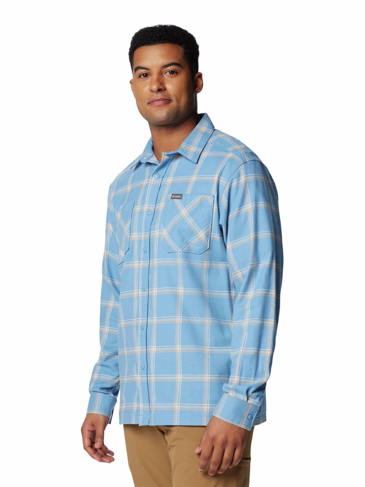 Camisa Hombre Landroamer Woven Celeste-3