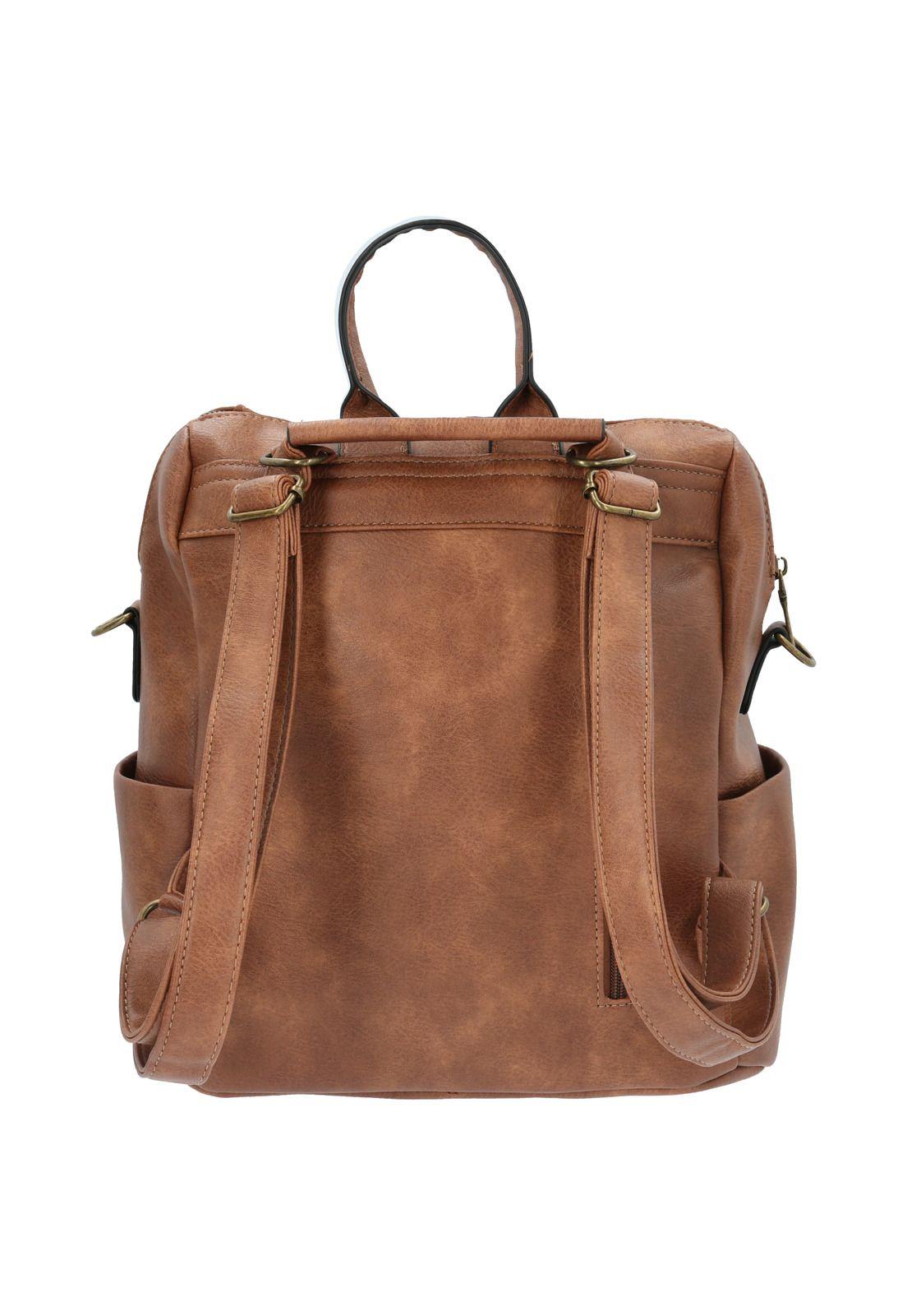 Mochila Daisy Backbag Camel Mujer-2