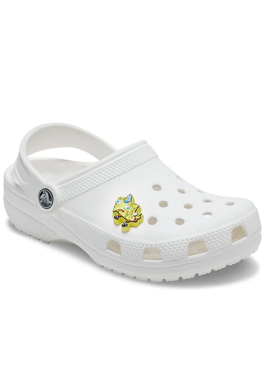 Jibbitz Crocs Bob Esponja Curioso Amarillo-2