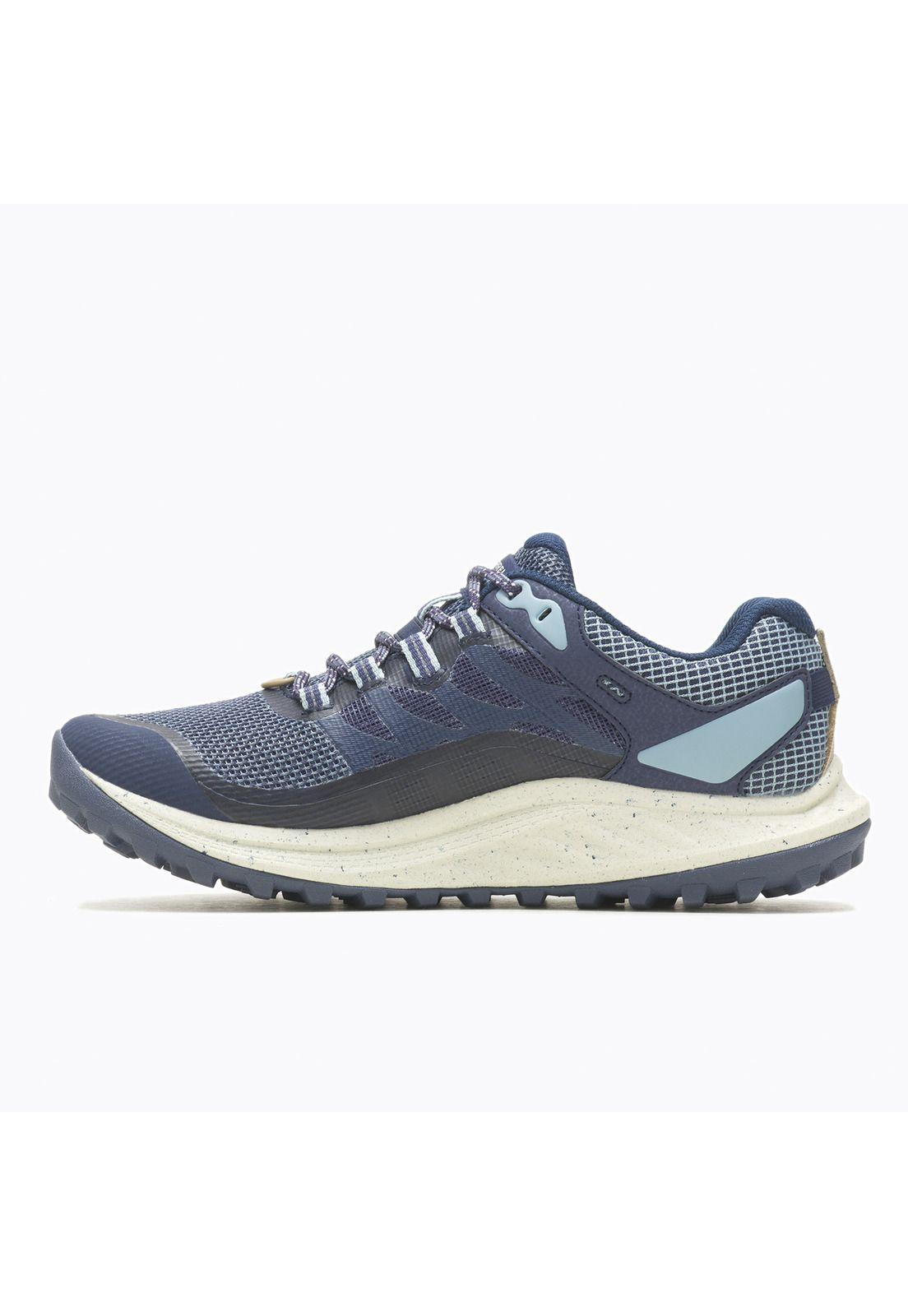 Zapatilla impermeable Mujer Antora 3 GTX Azul-4