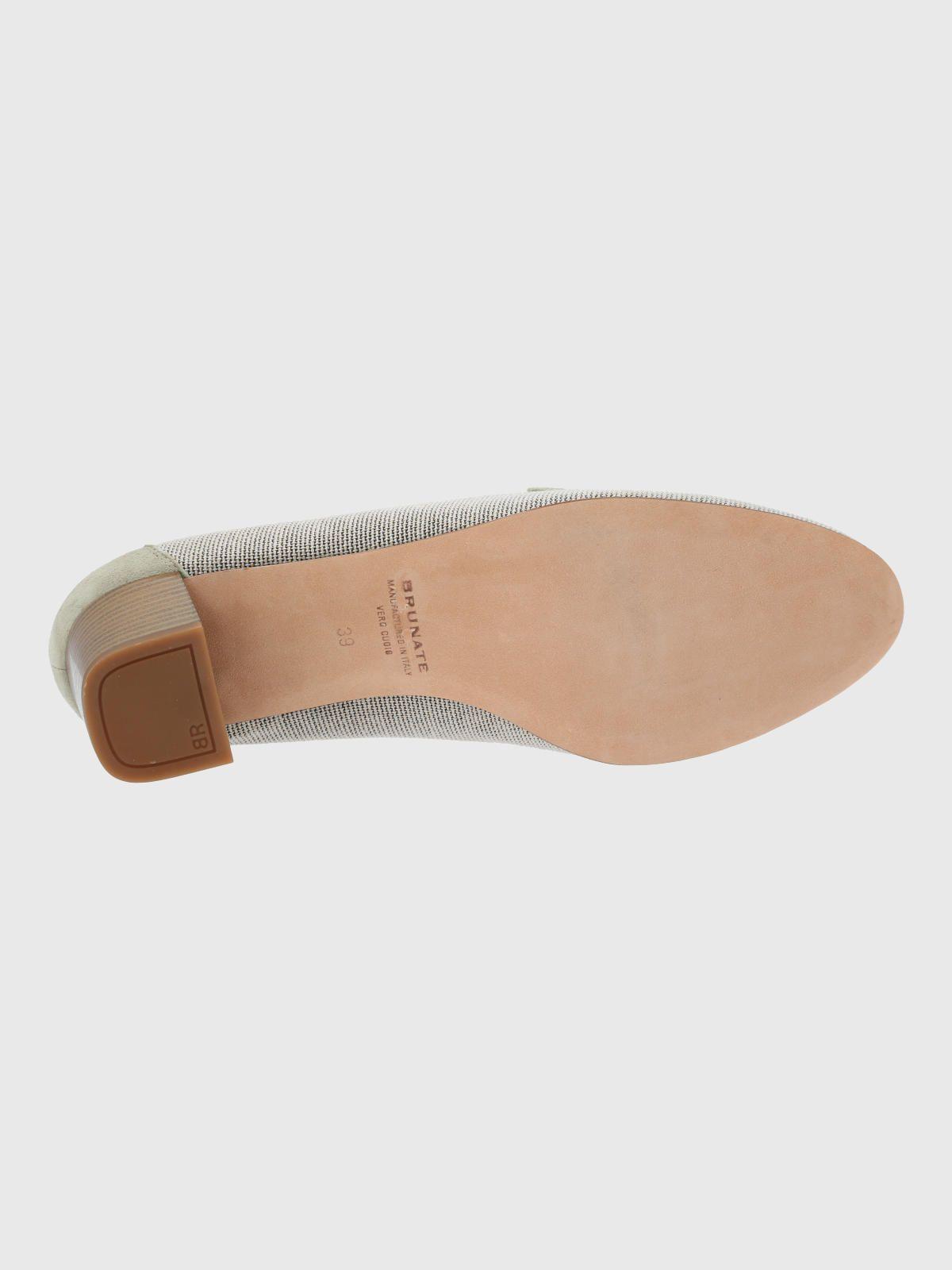 Zapato Brunate Mujer Cuero Lazzaro Gris-7