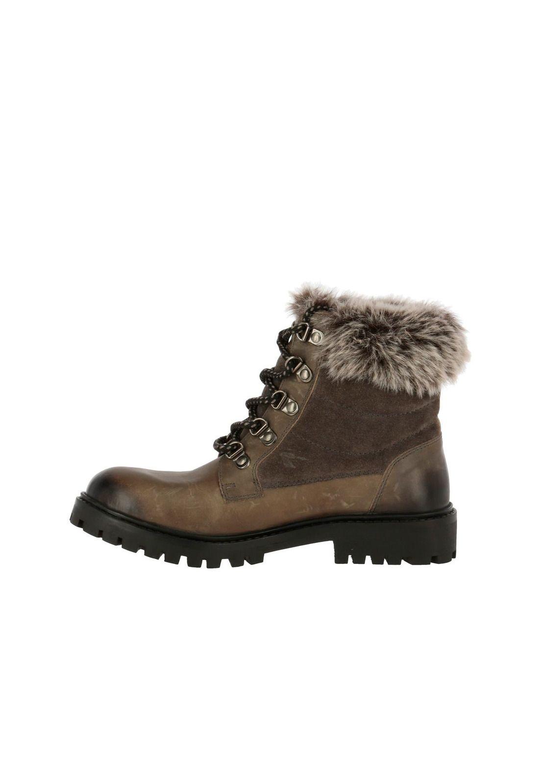 Botin Cuero Ivy Gris-2