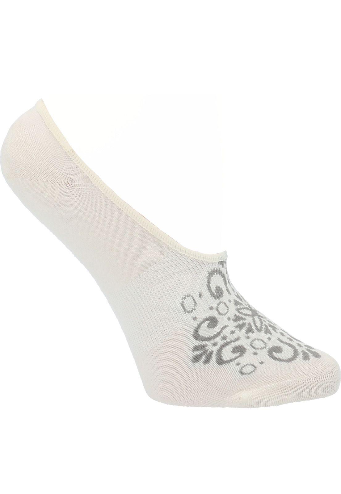 Calcetín Bambú Mujer Inv Han Crema-0