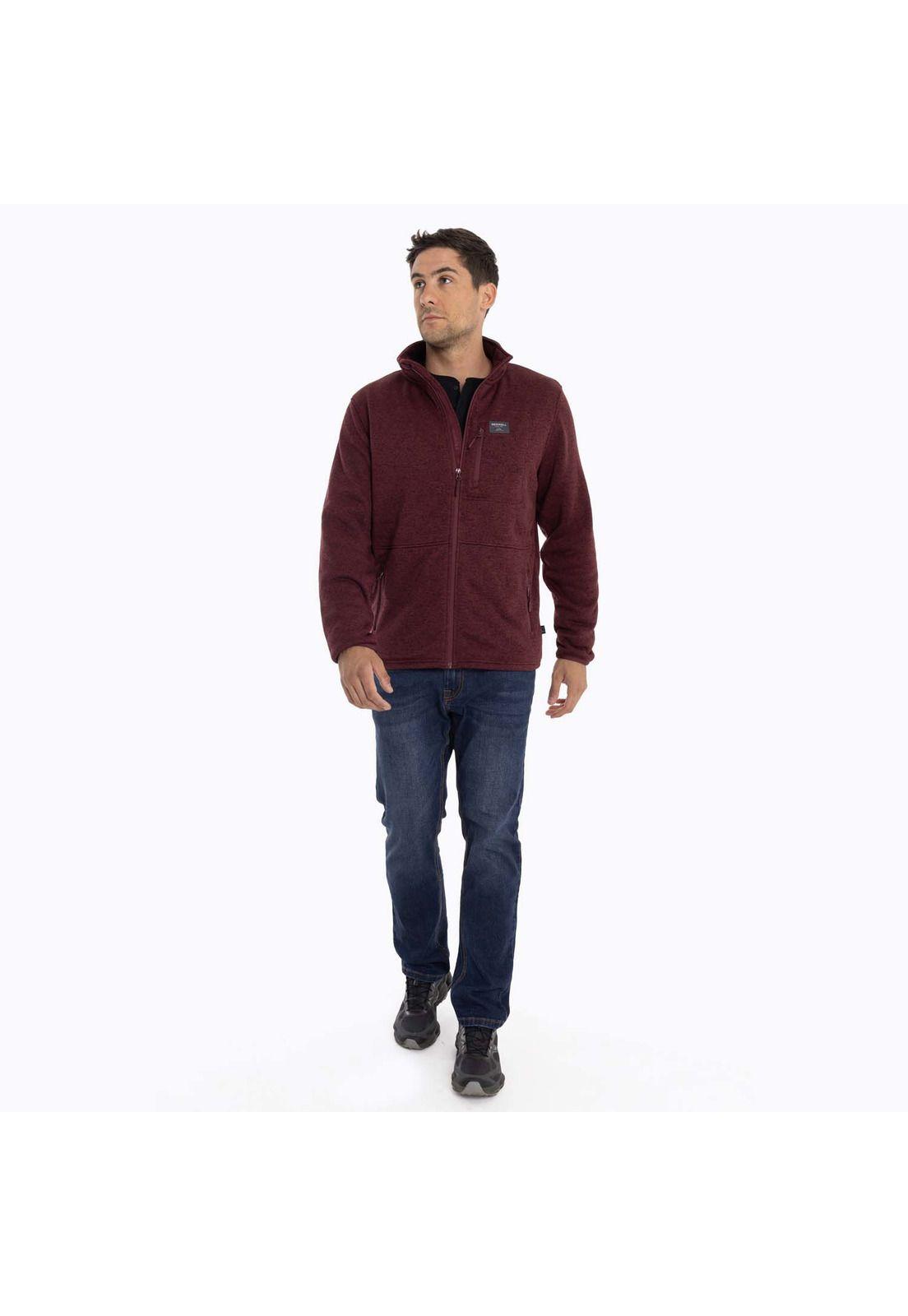 Polar Hombre Snake Knitted Fleece Burdeo Merrell-8