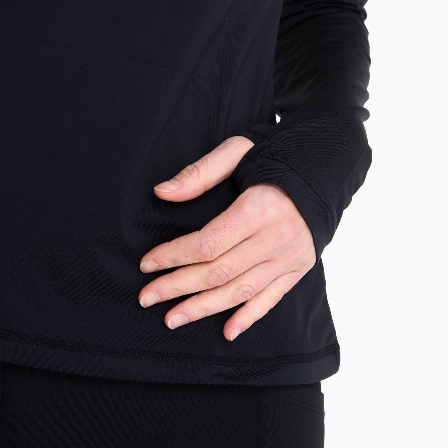 Primera Capa Superior Mujer Top Negro -4