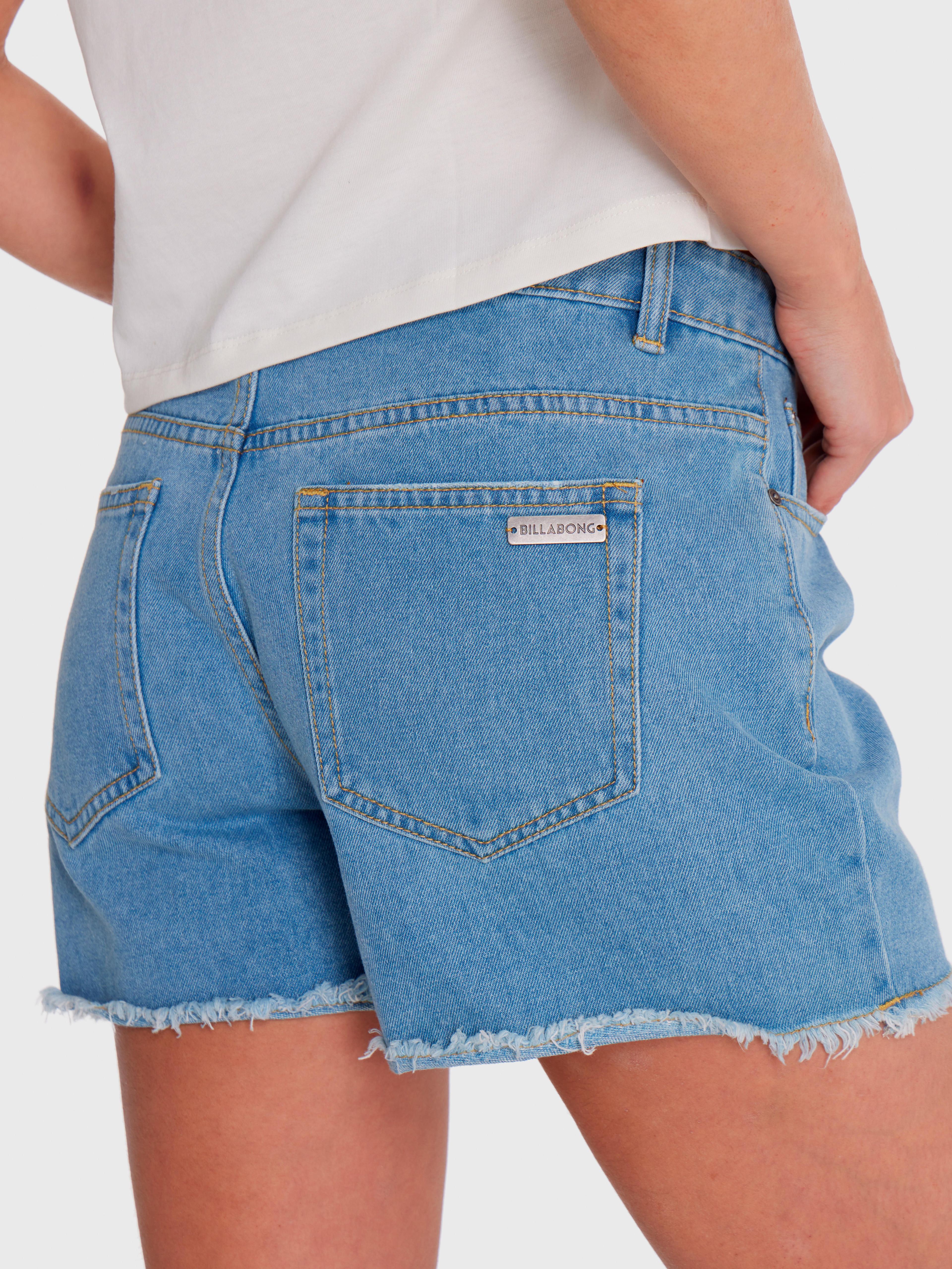 Short Mujer Summer Vibes Denim-4