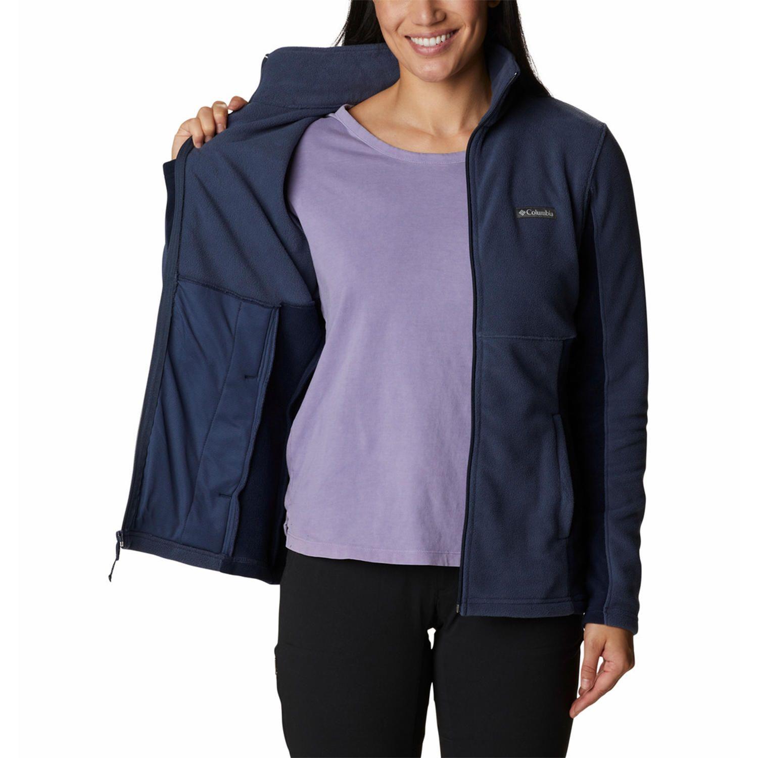 Polerón Mujer Basin Trail Full Zip Azul-5