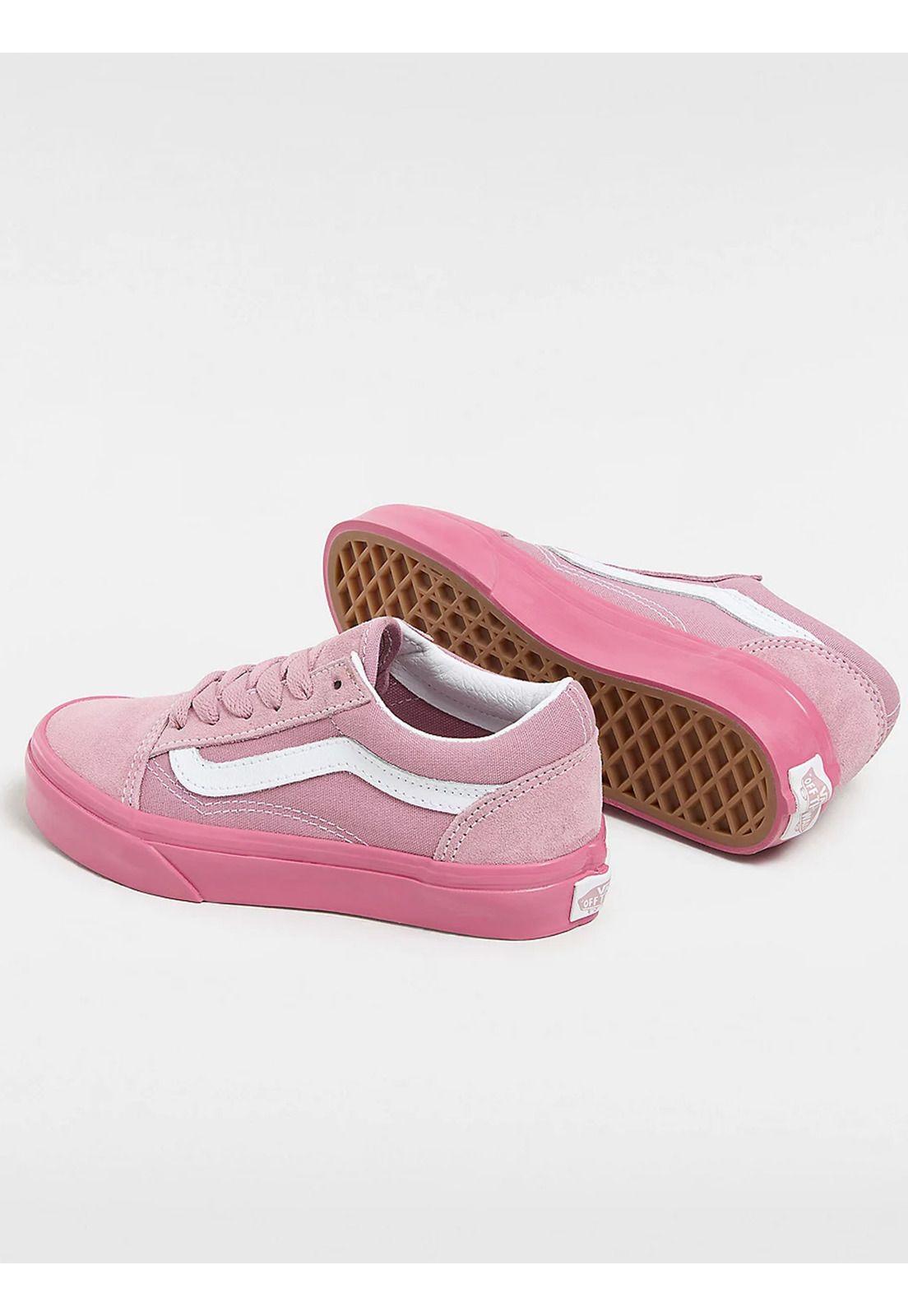 Zapatilla Urbana Niño Old Skool Rosa Chicle -3