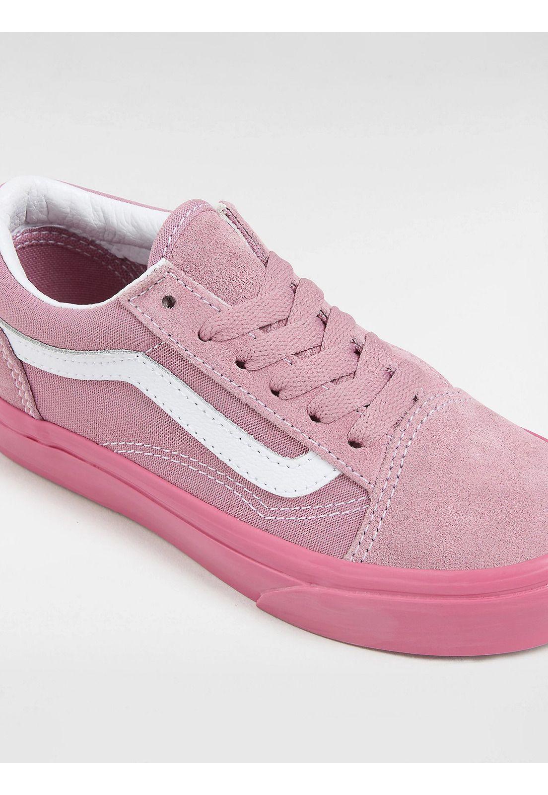 Zapatilla Urbana Niño Old Skool Rosa Chicle -4