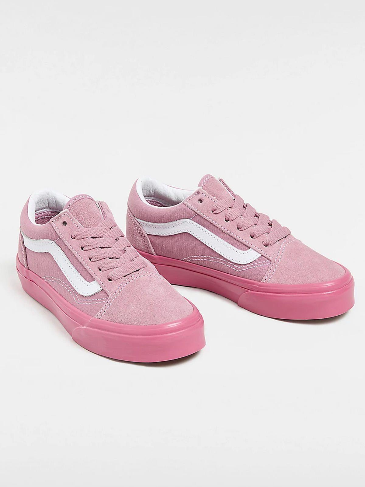 Zapatilla Urbana Niño Old Skool Rosa Chicle -0
