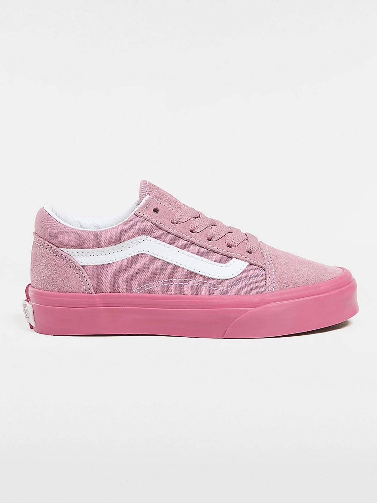 Zapatilla Urbana Niño Old Skool Rosa Chicle -1