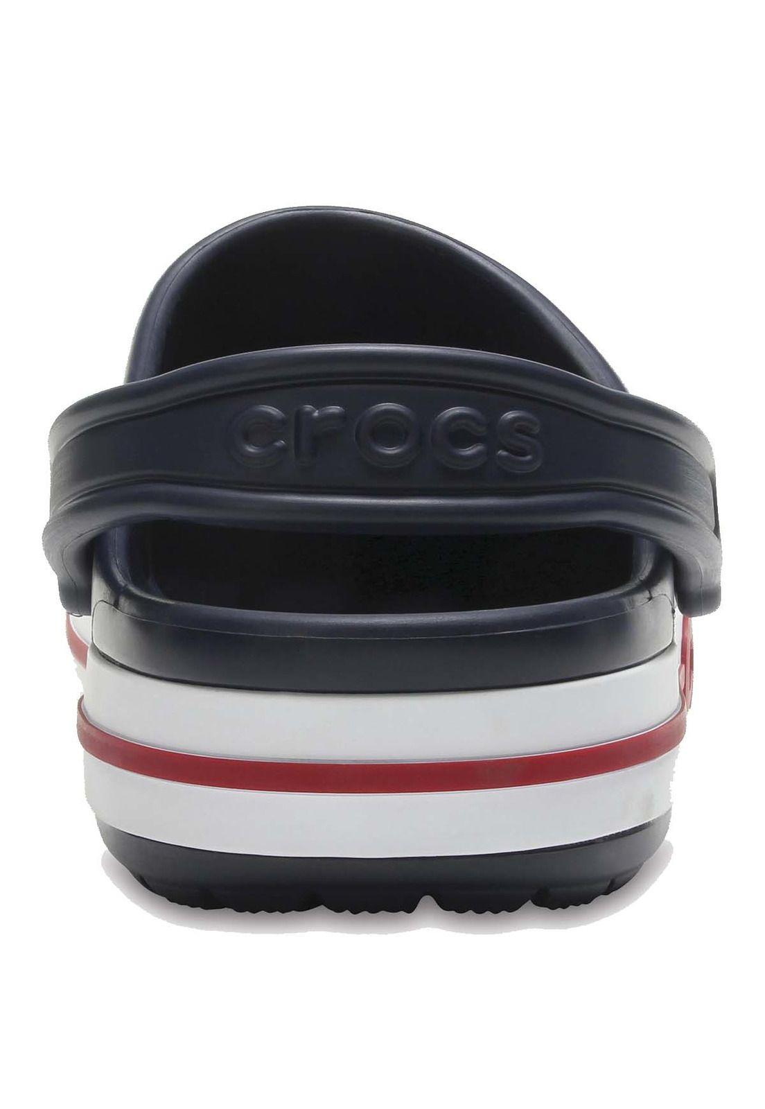 Zueco Crocs Hombre Bayaband Azul Marino-4