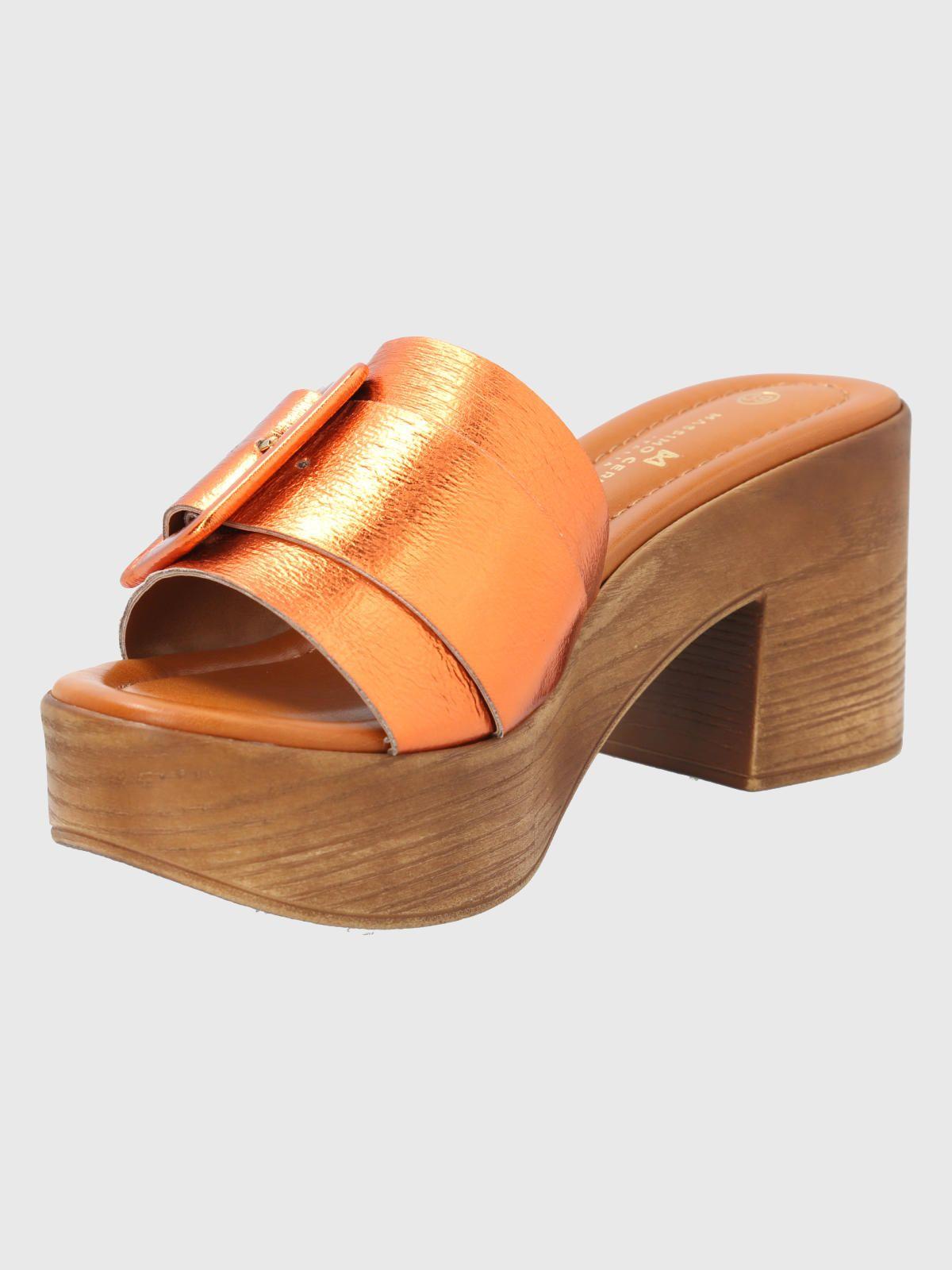 Sandalia Naranja Mujer Donnias -3