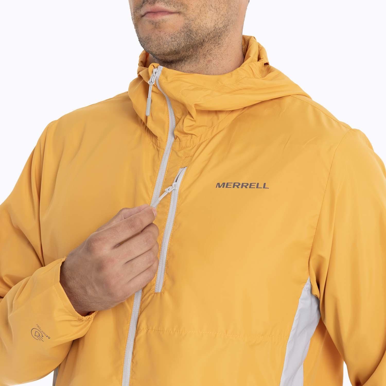 Cortaviento Hombre Potomac Mostaza Merrell-5
