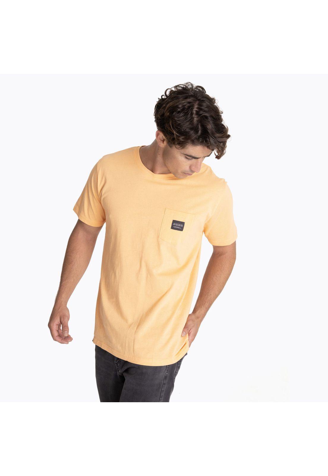 Polera Hombre Boulder Naranja-0