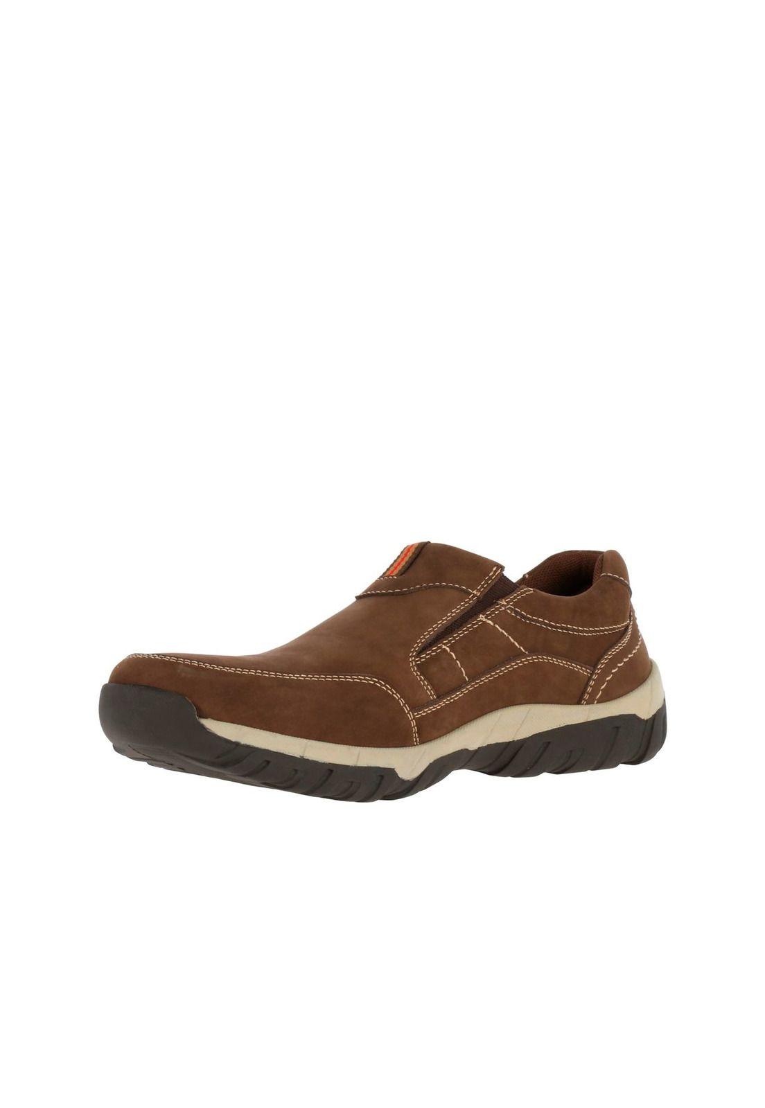 Slip On Nubuck Savio Café-1