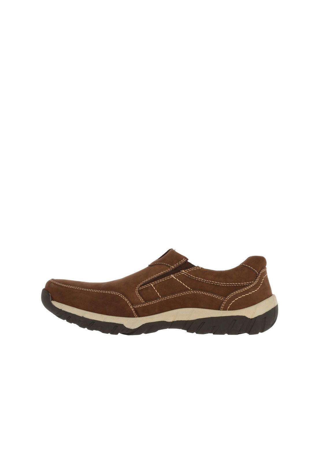Slip On Nubuck Savio Café-2