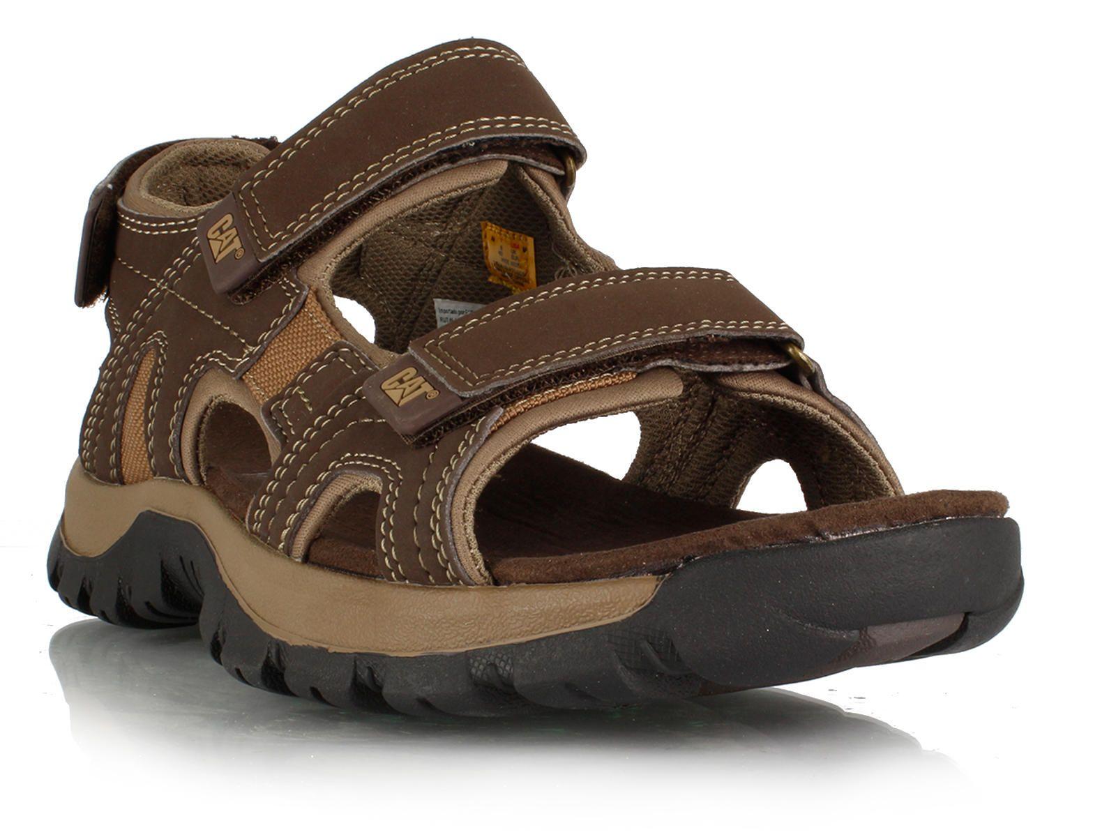 Sandalia Cuero Hombre Giles Chocolate-0