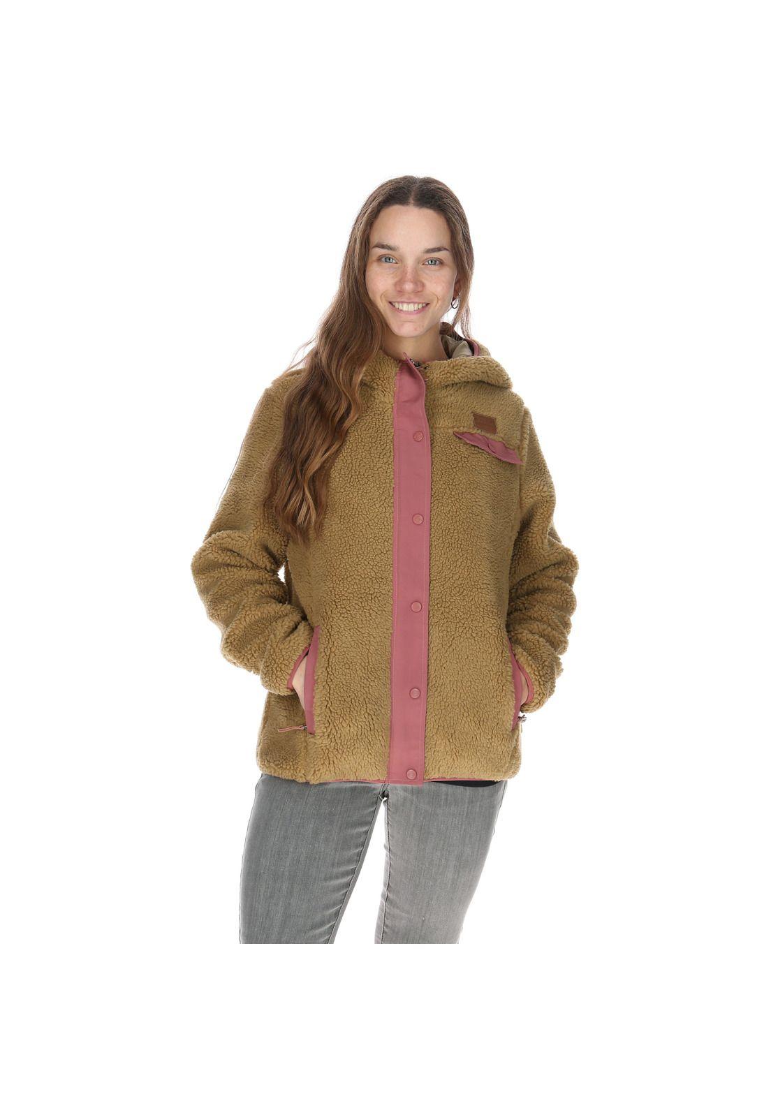 Polar Mujer W Havoc Sherpa Fz Café-0