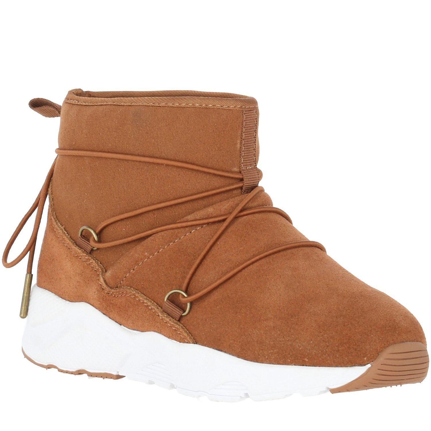 Botin Cuero Eleven Café-0