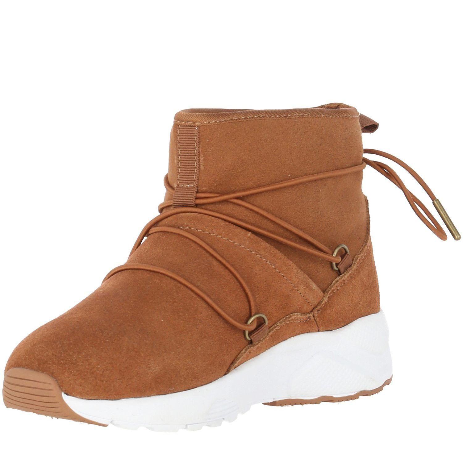 Botin Cuero Eleven Café-1